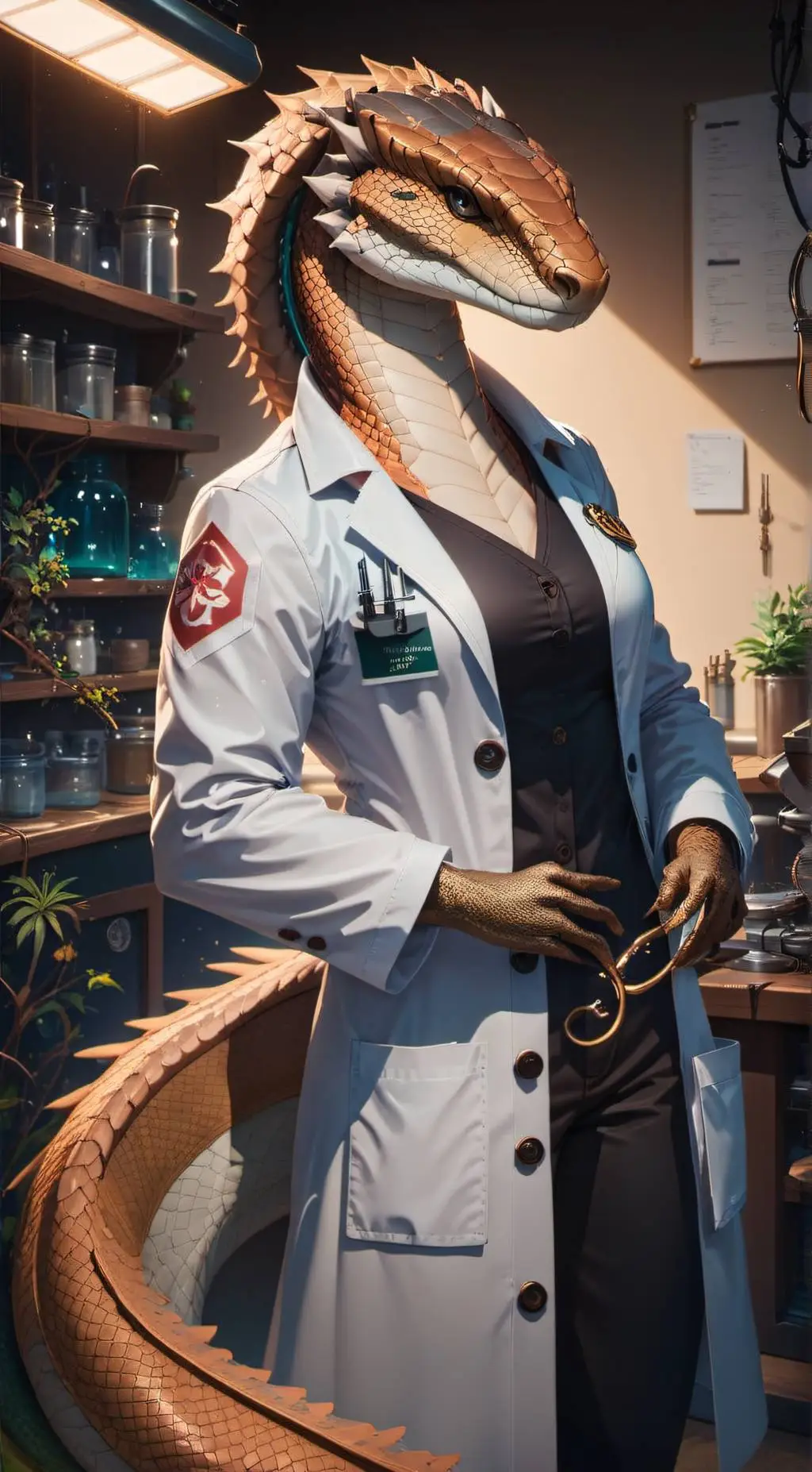 ai character: Dr. Moira Vahlen background