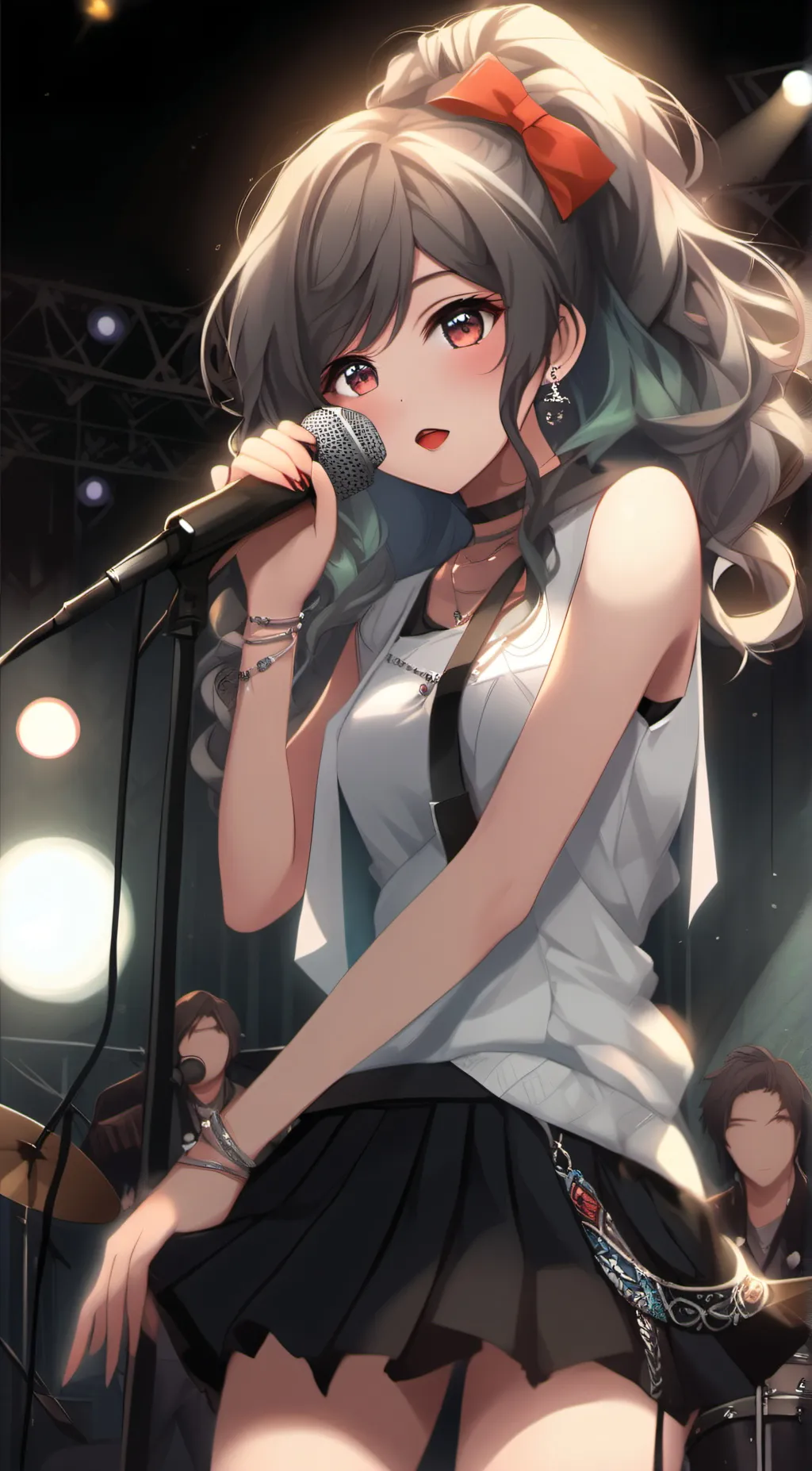 ai character: Star background