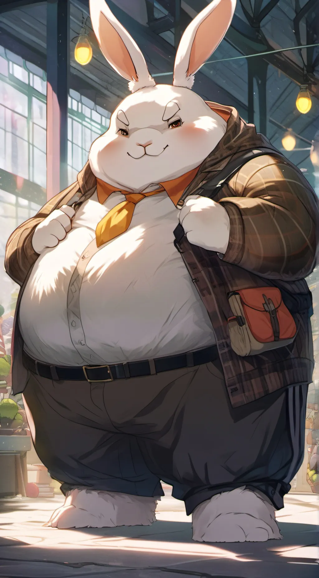 ai character: Baxter  background