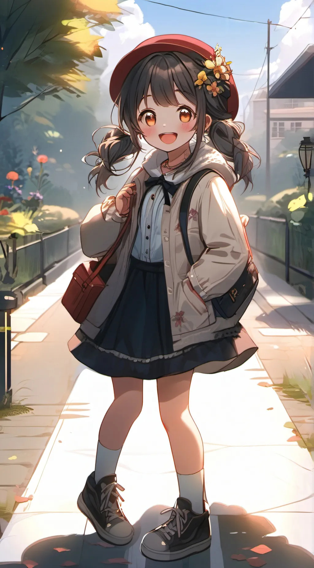 ai character: emma background