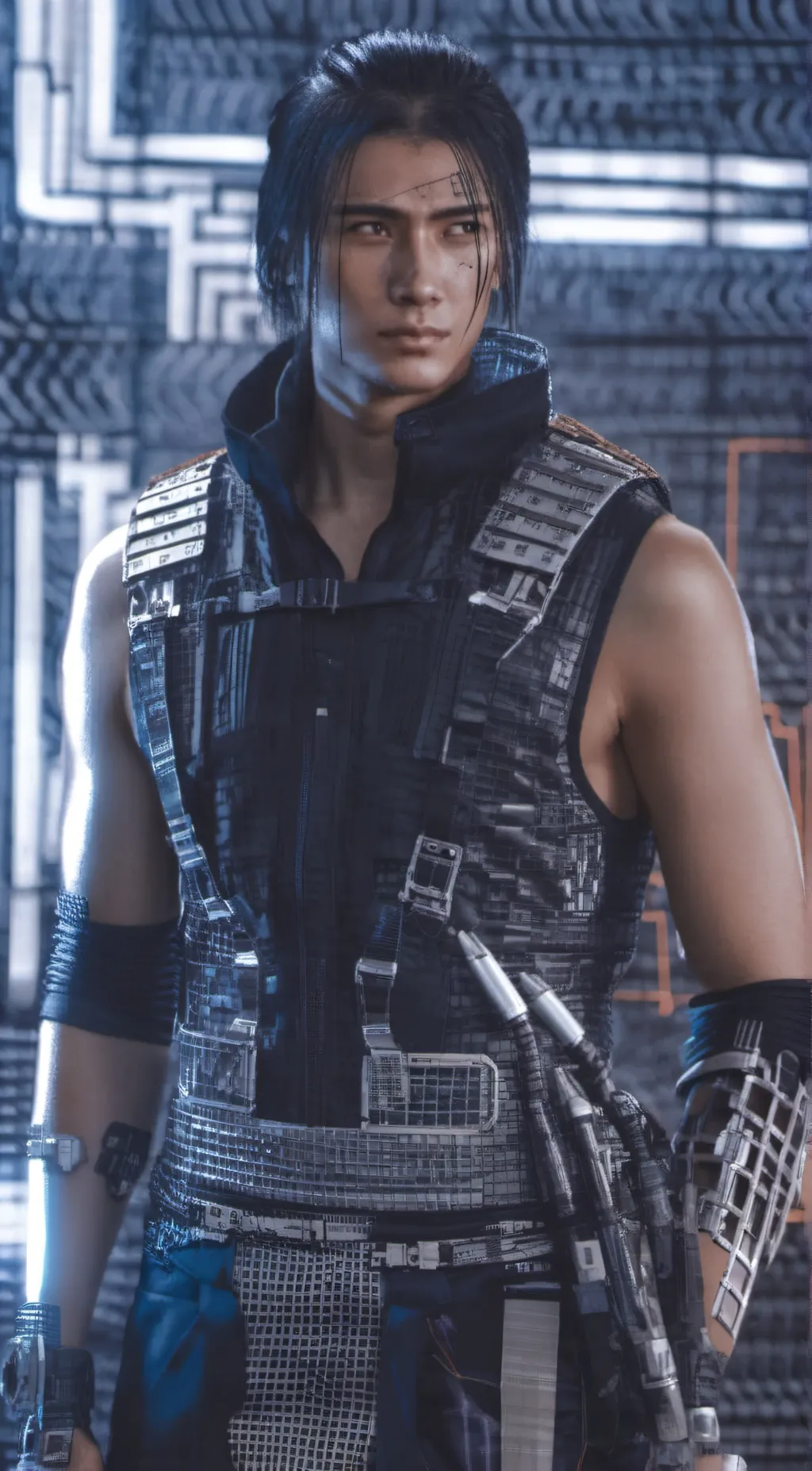 ai character: Sang background