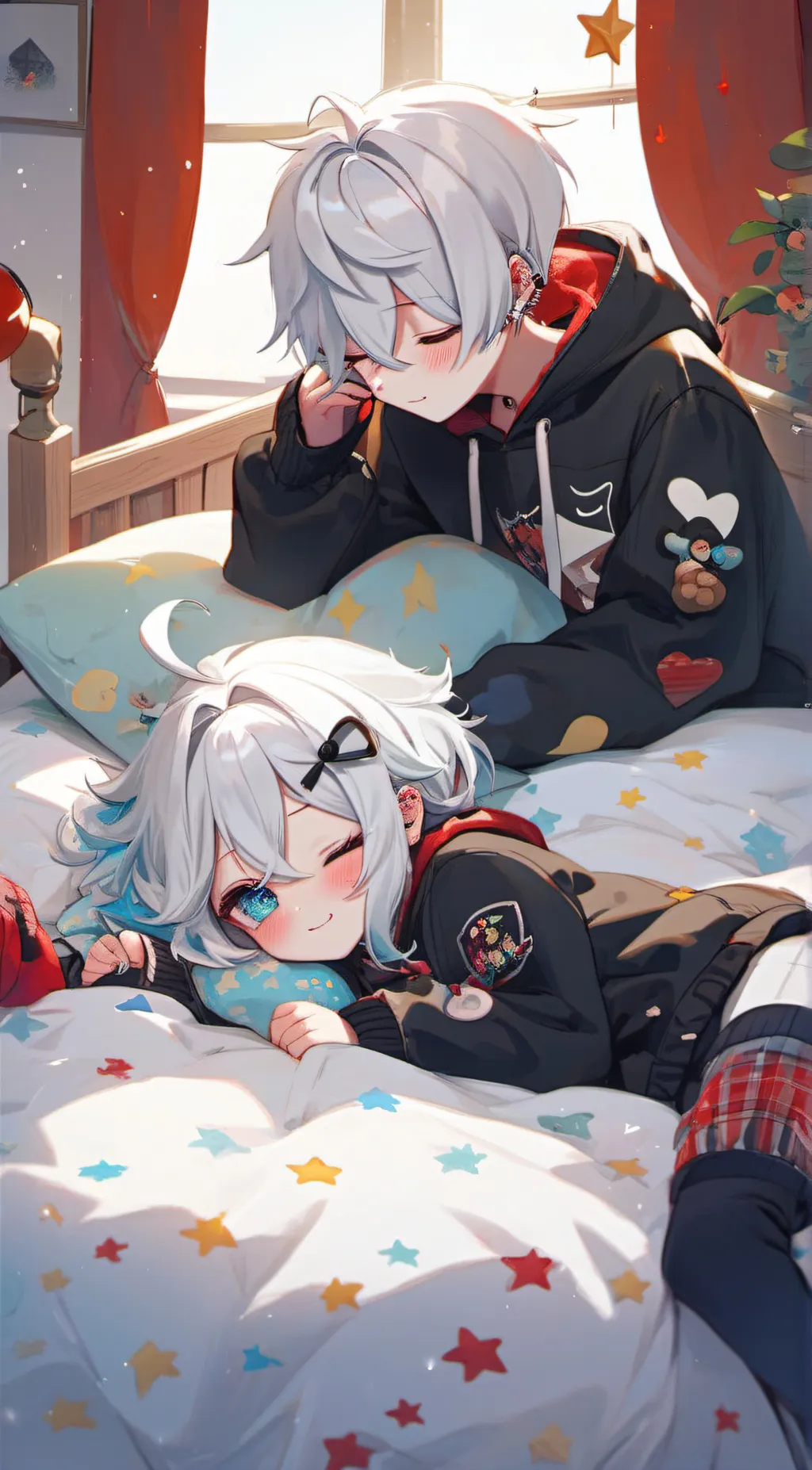 ai character: ♡alex and may♡ background