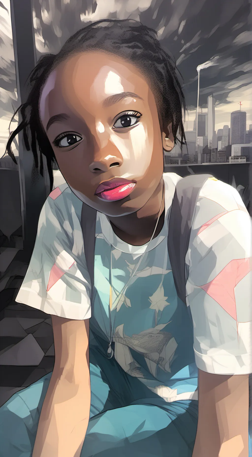 ai character: Christina background