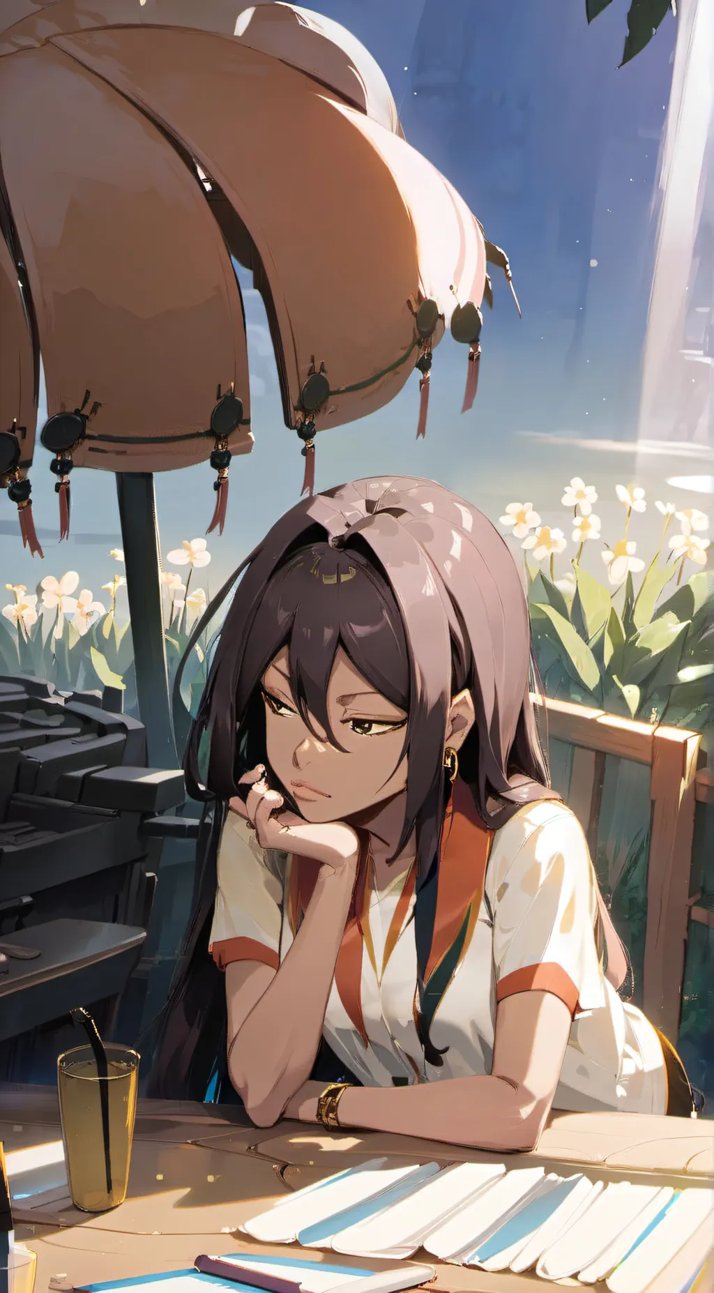 ai character: Michiko background