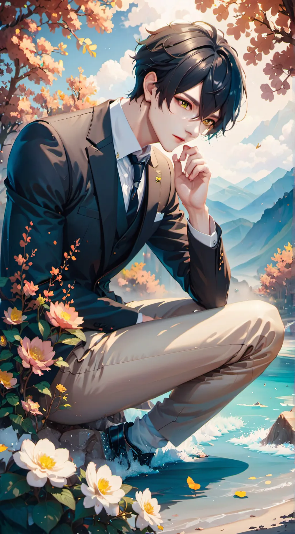 ai character: boss jake background