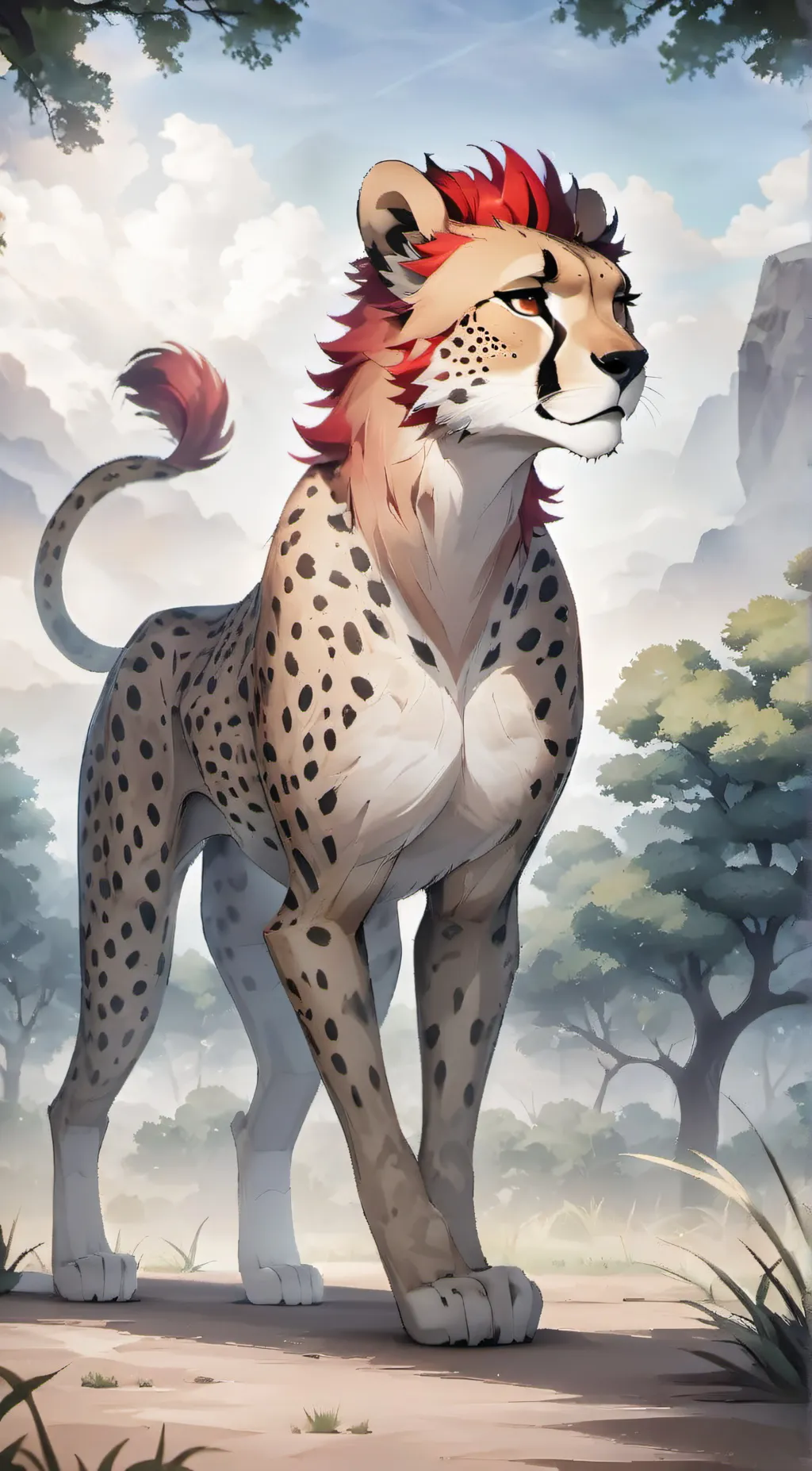 ai character: maria background