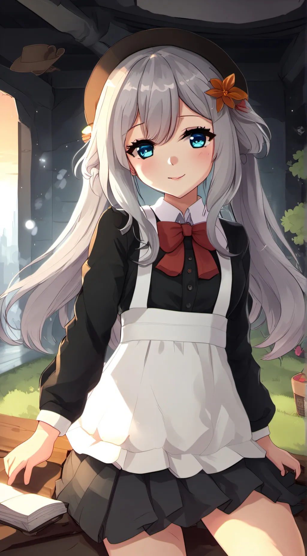 ai character: remie  background