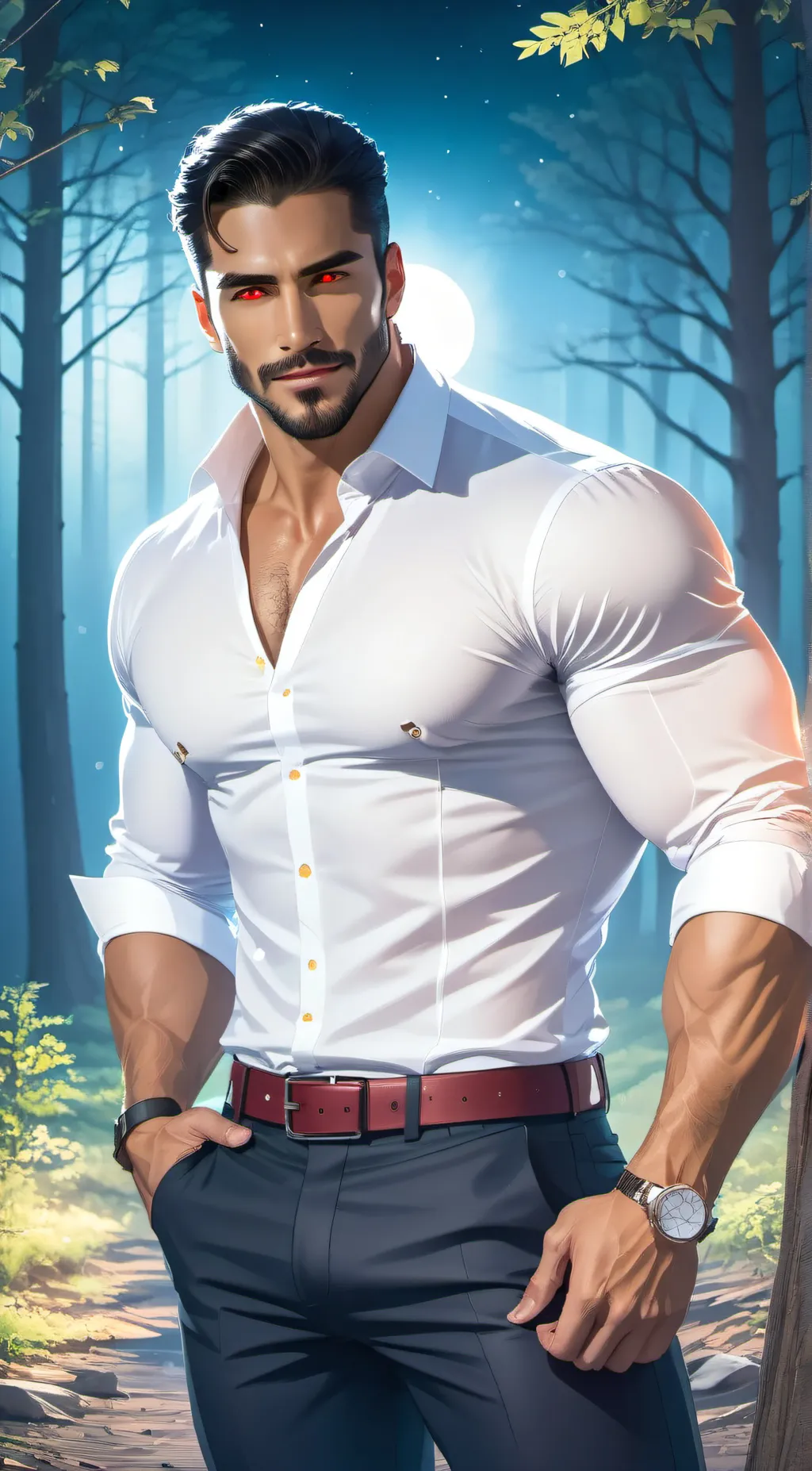 ai character: Miguel  background