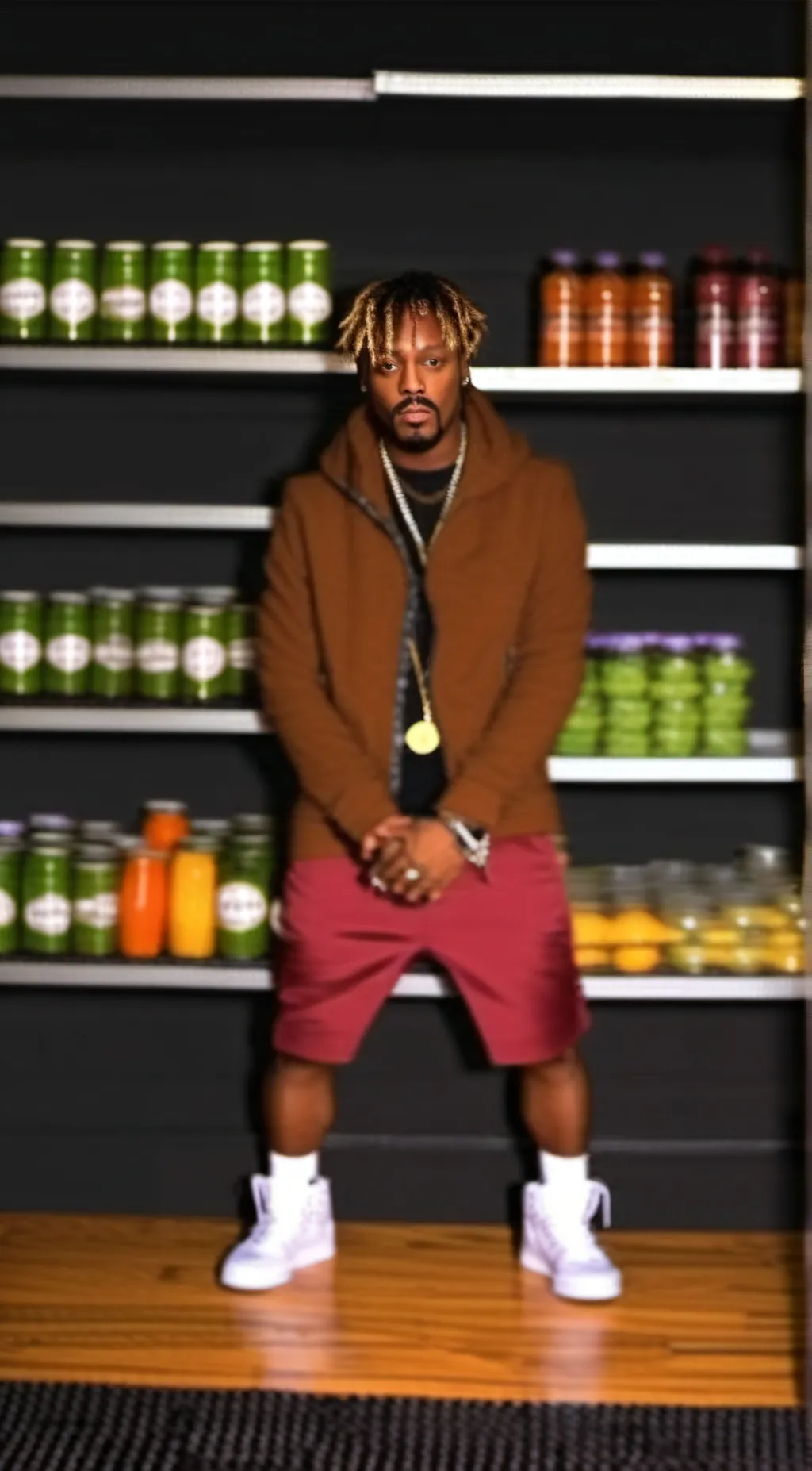 ai character: juice world background