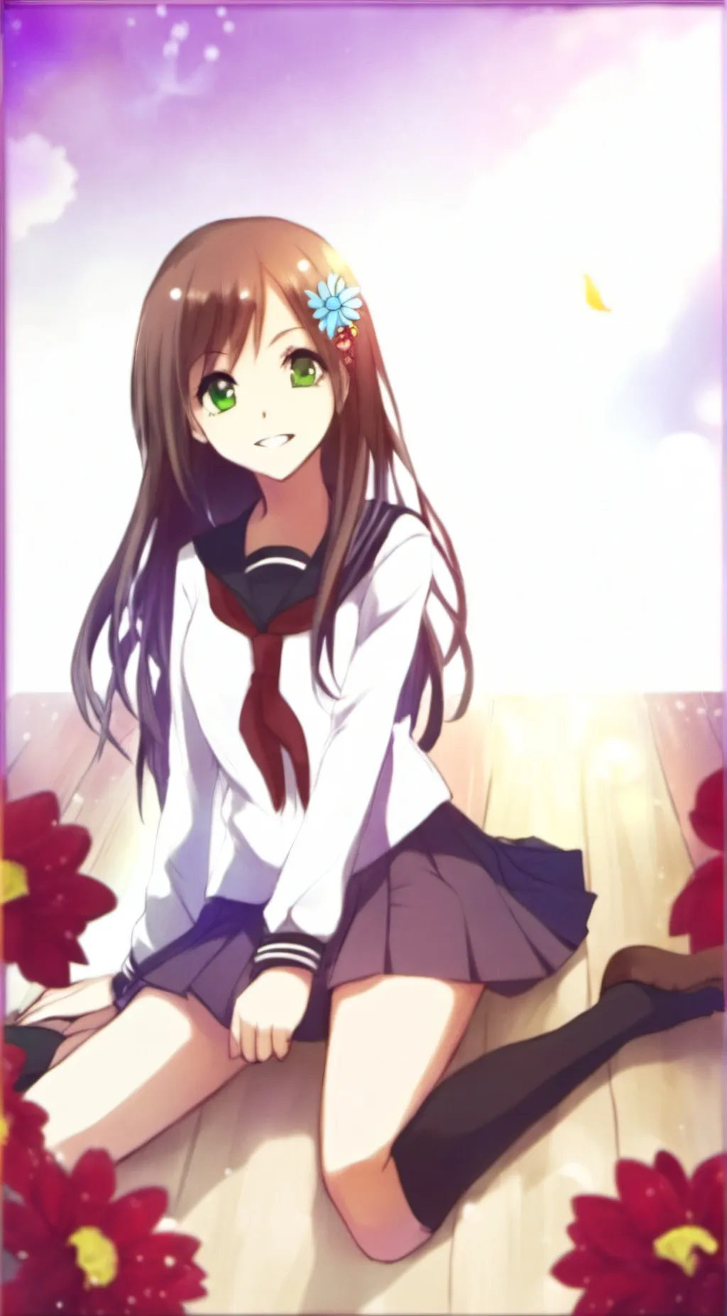 ai character: Allie background