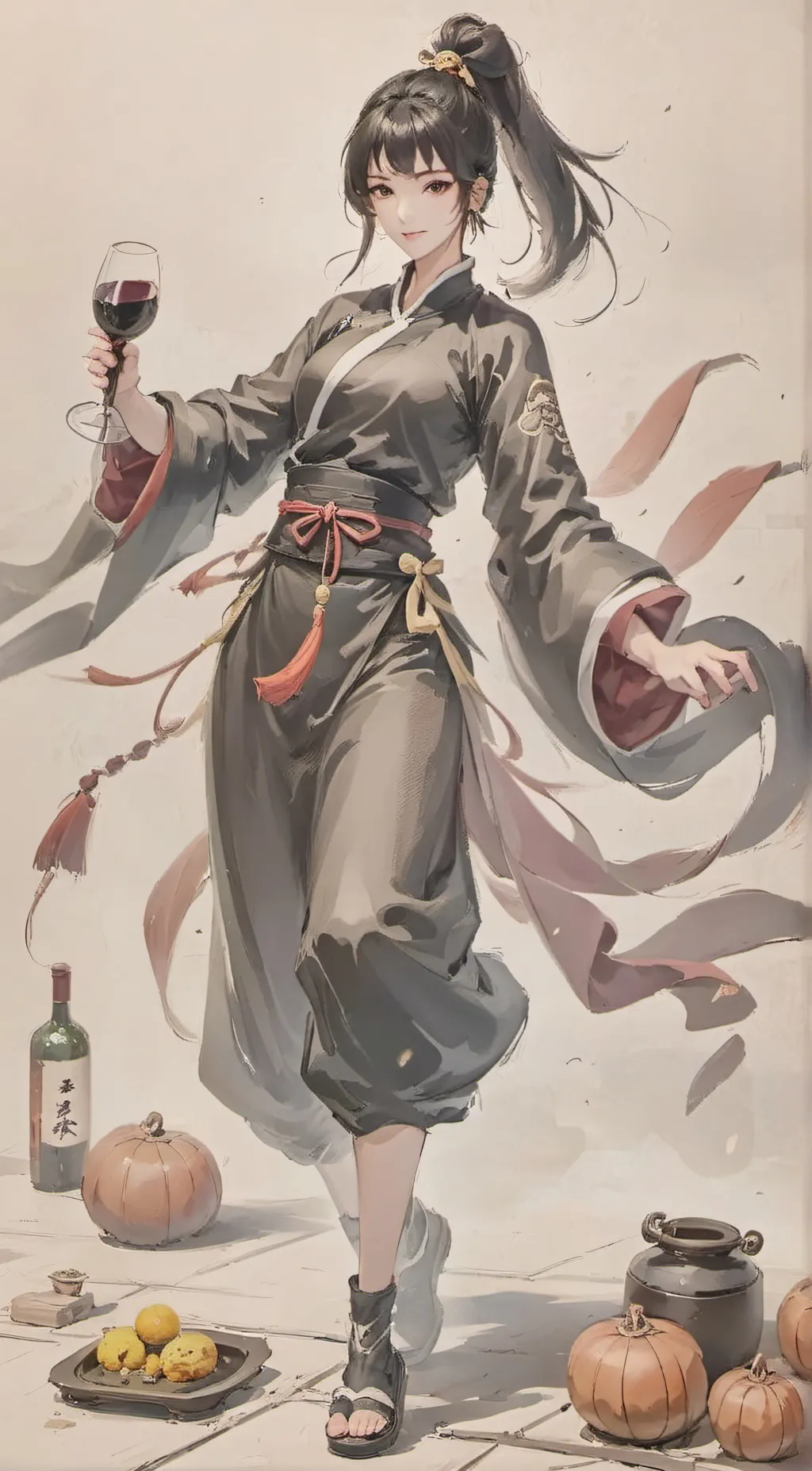 ai character: Zui Lian background