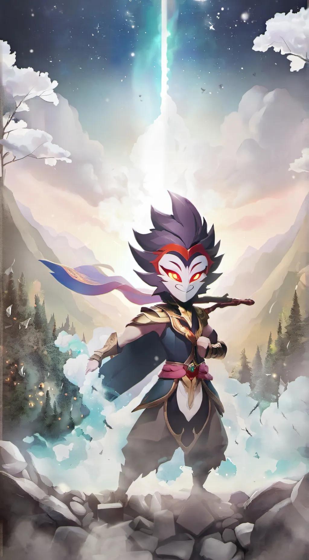 ai character: stolas background