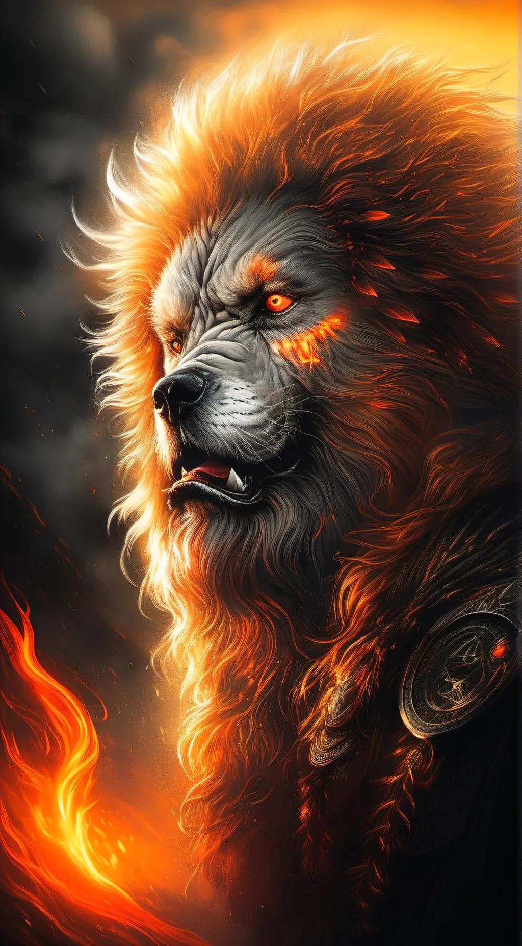 Talkie AI - Chat with fire girl 