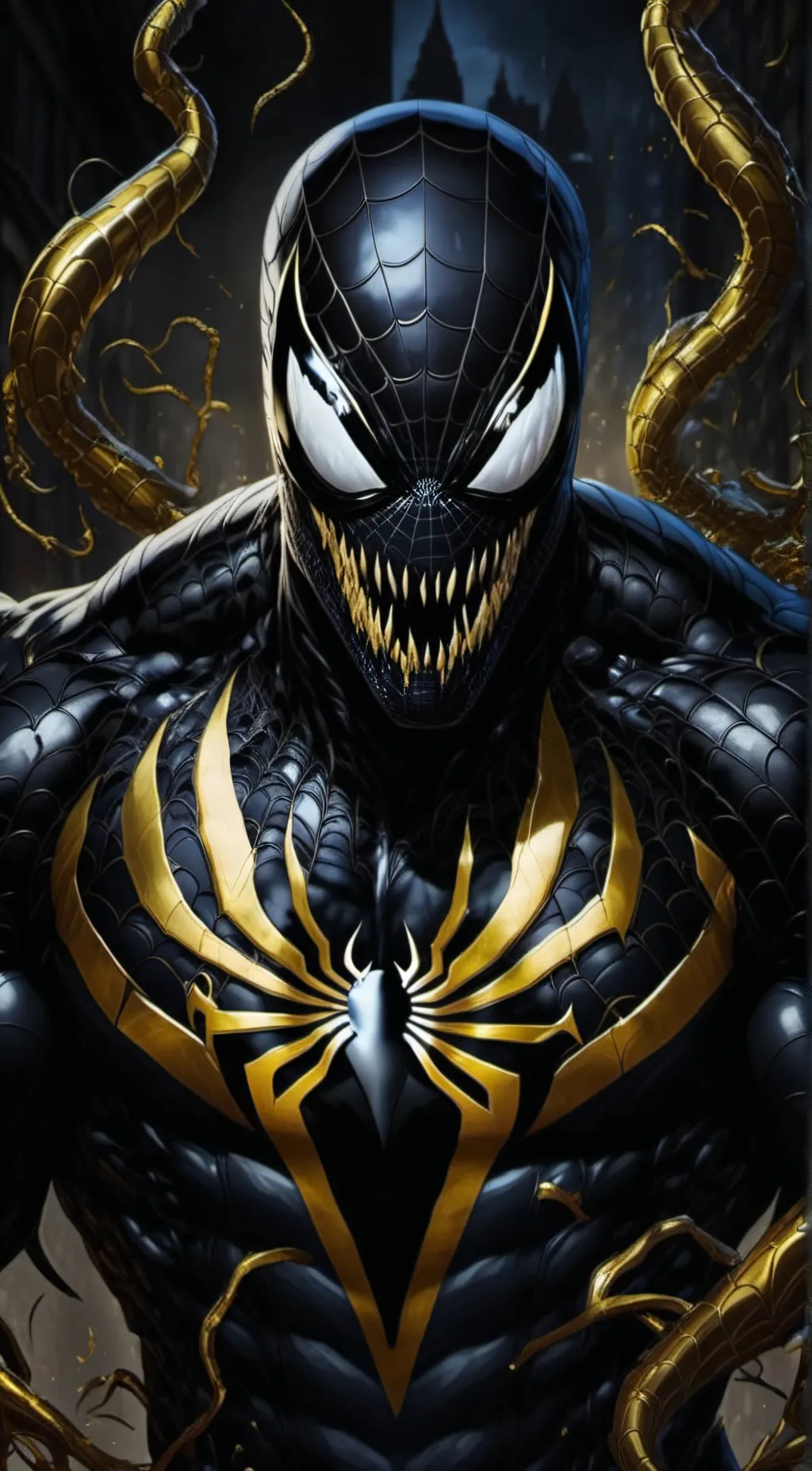 ai character: Venom 2.0 background