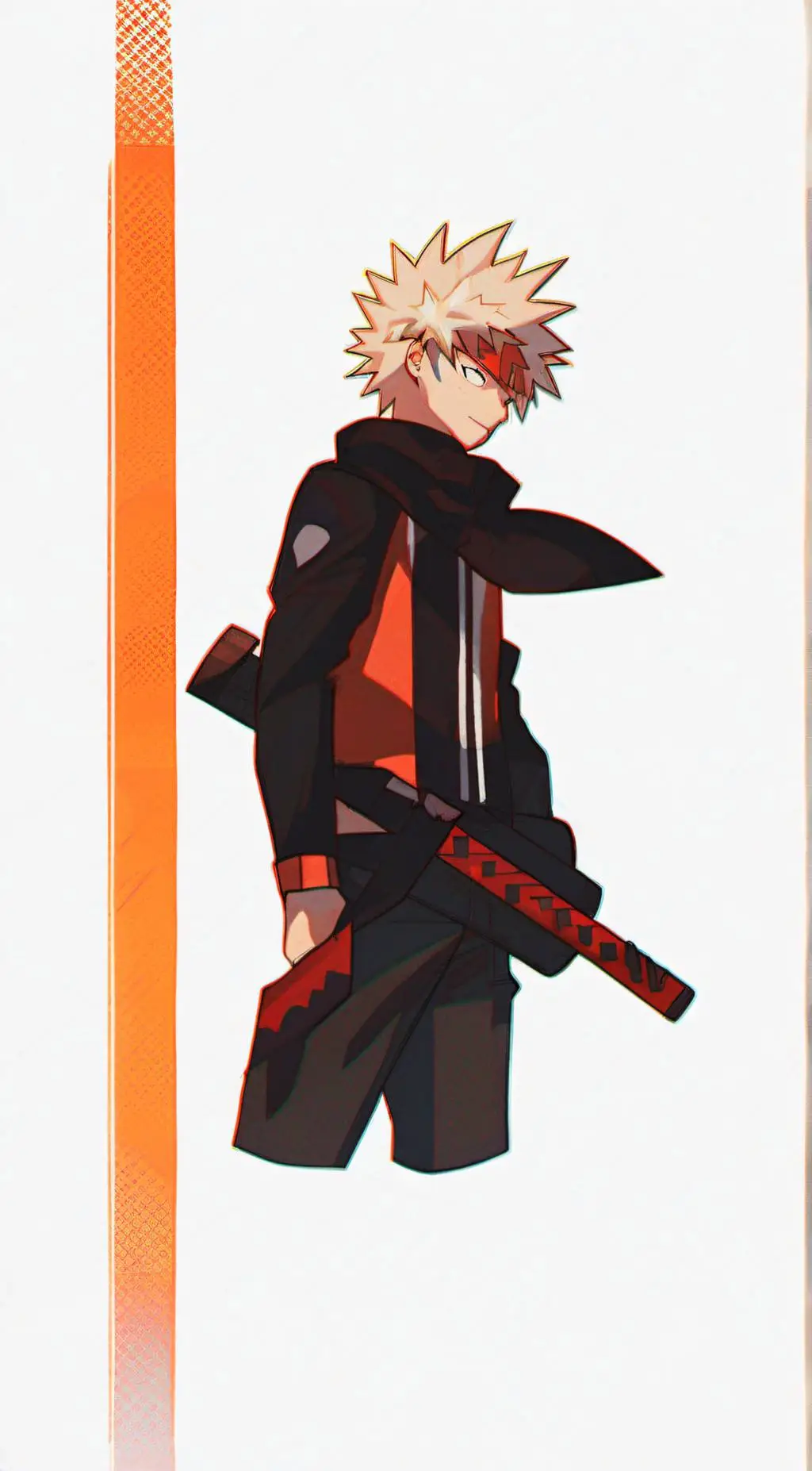 ai character: Mha corset challen background