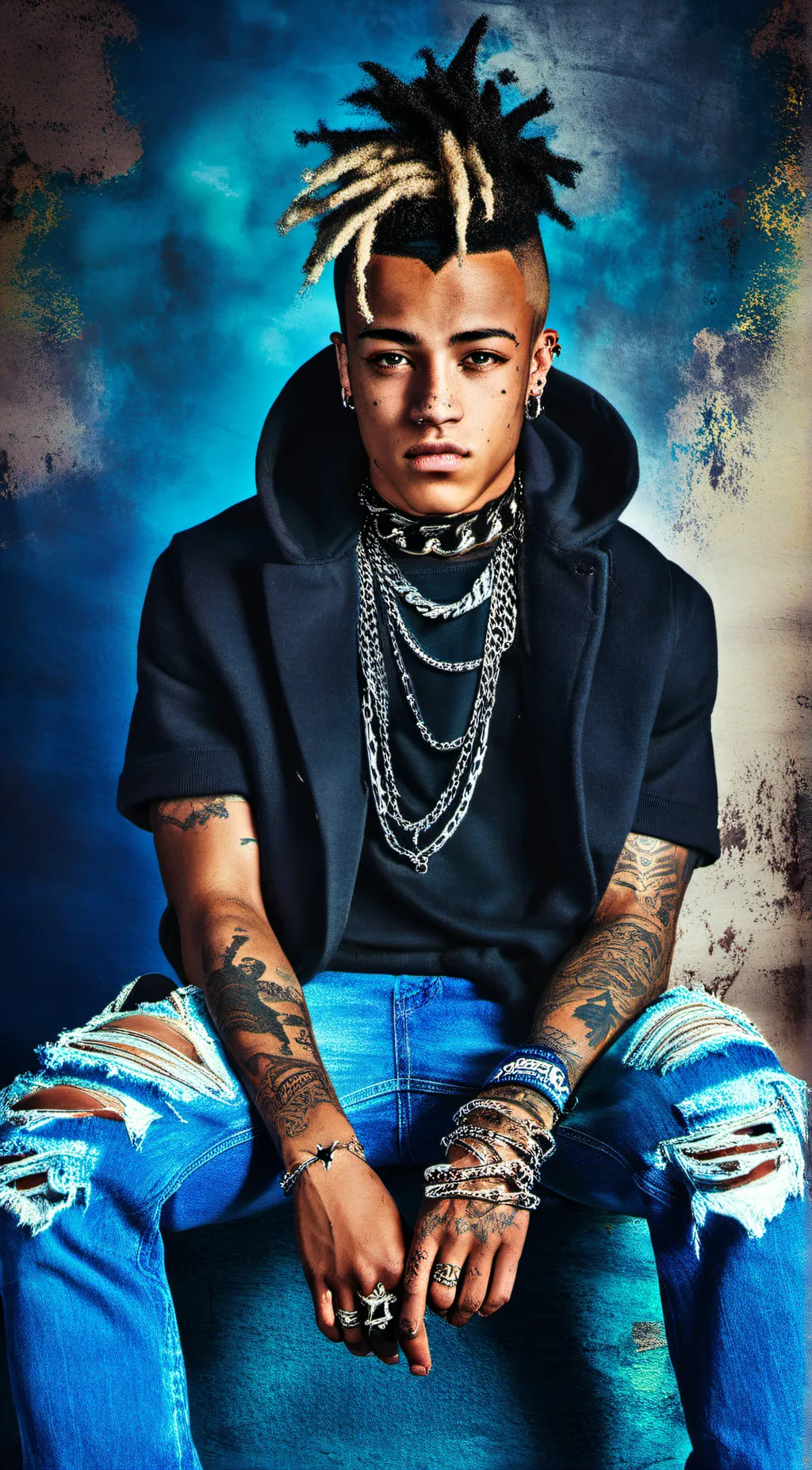 ai character: Xero background