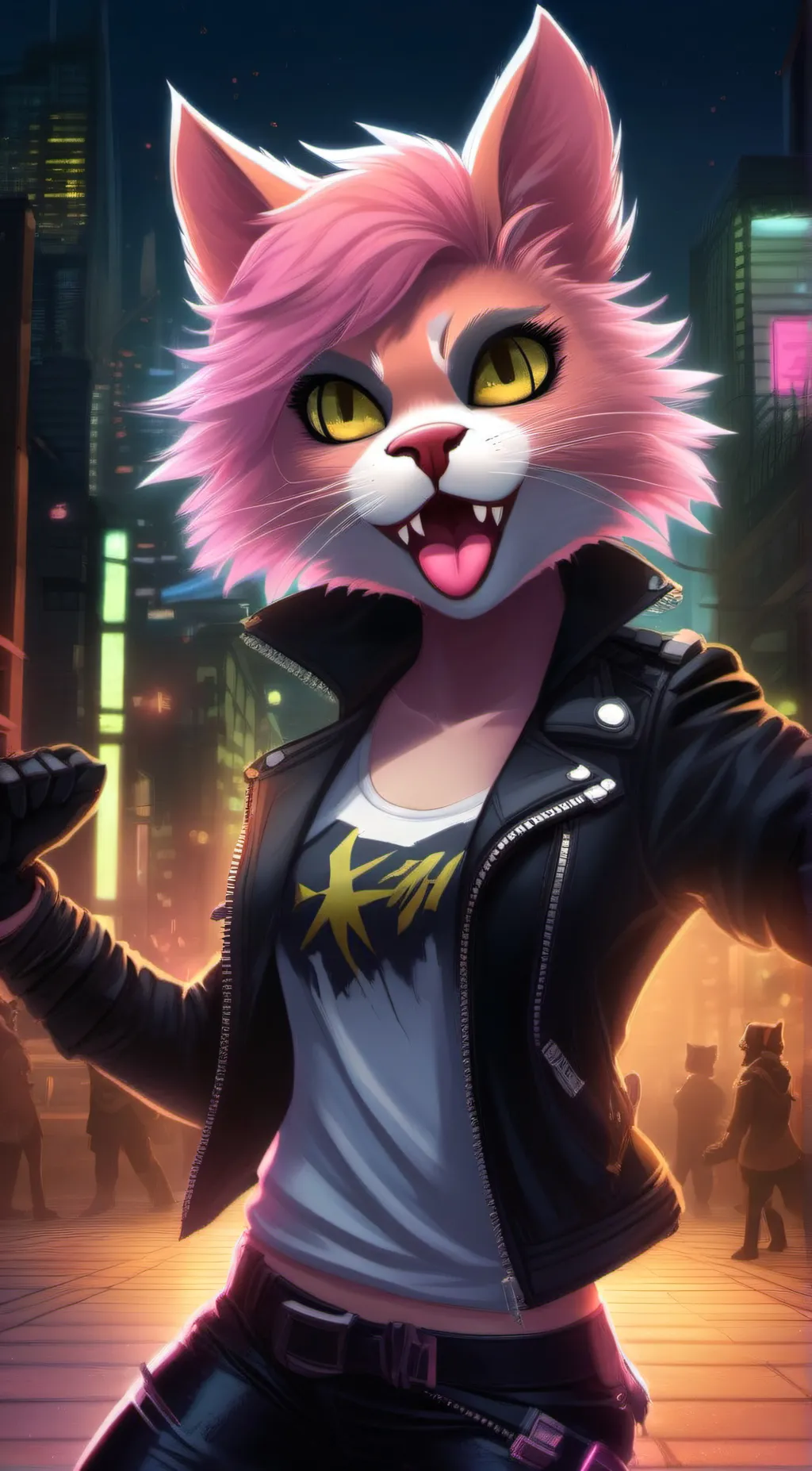 ai character: Veronica Richards  background