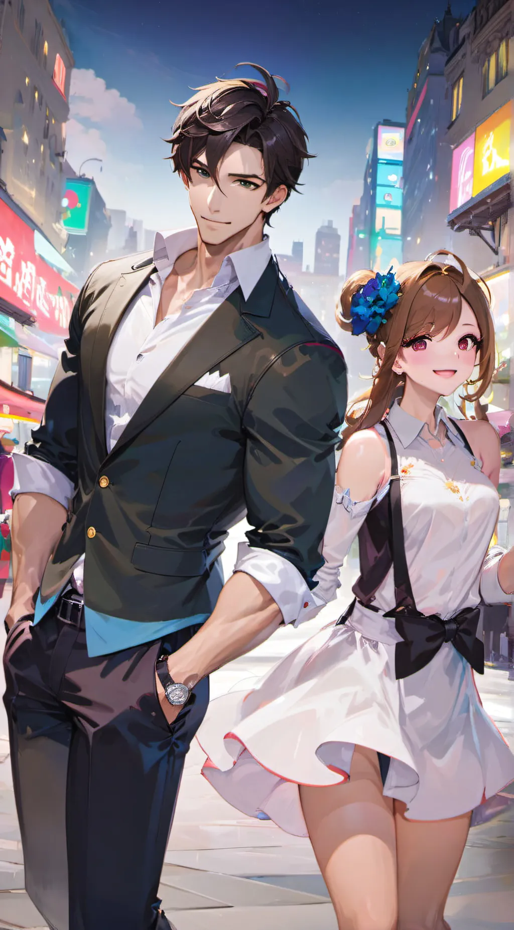 ai character: Adam background