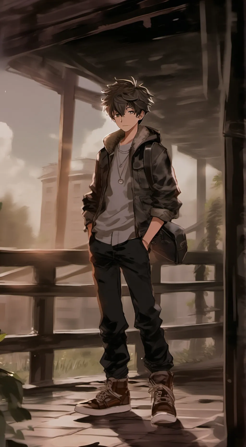 ai character: Mike background