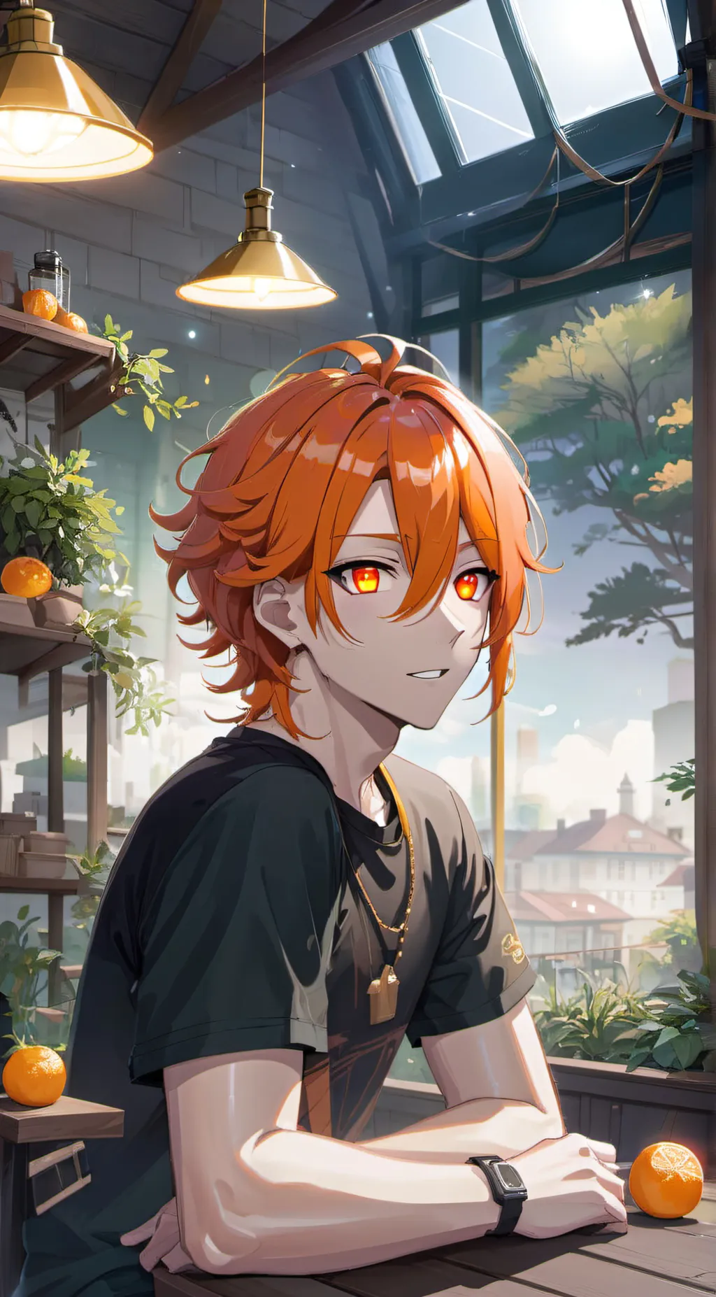 ai character: kitsu background