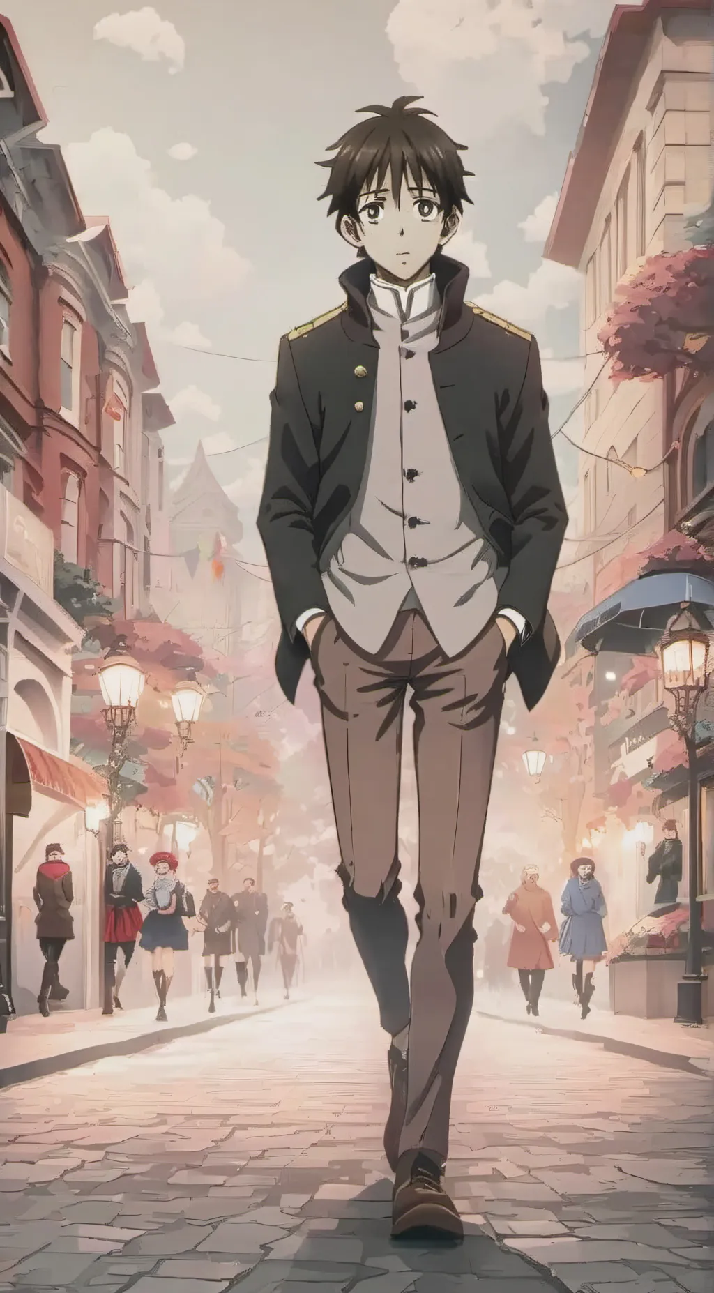 ai character: marco background