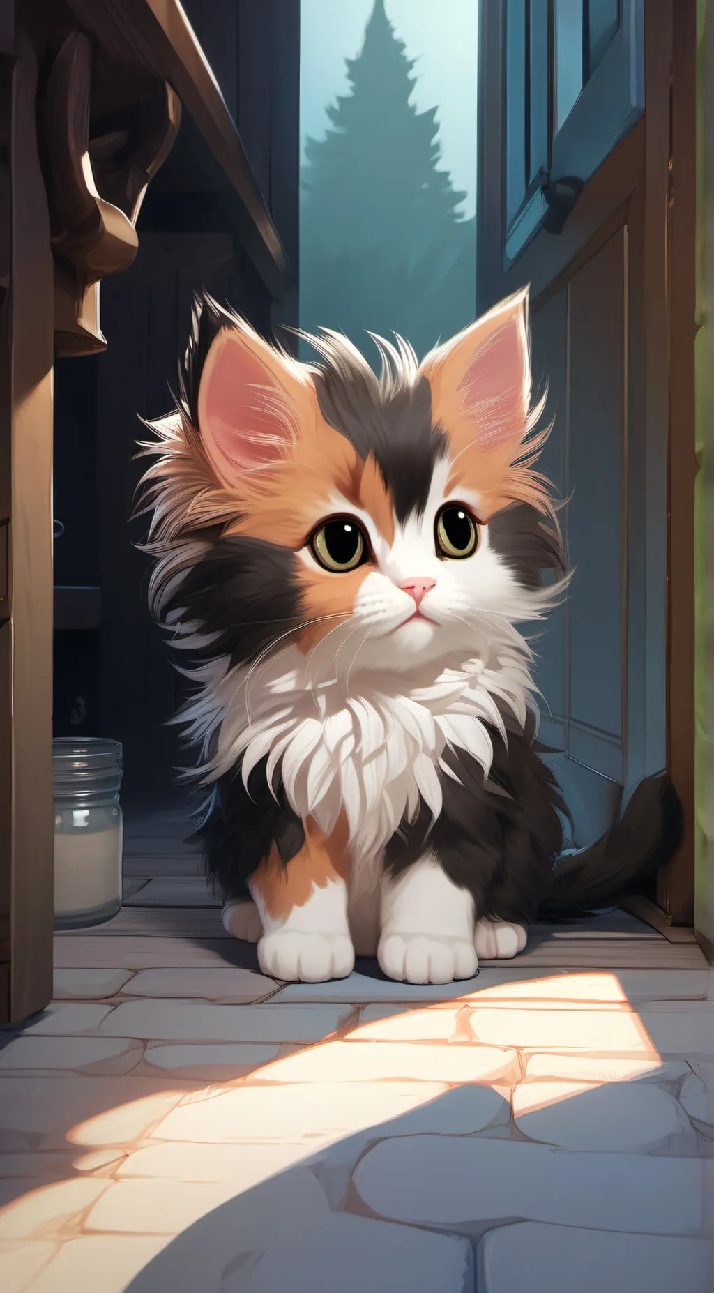 ai character: lila background