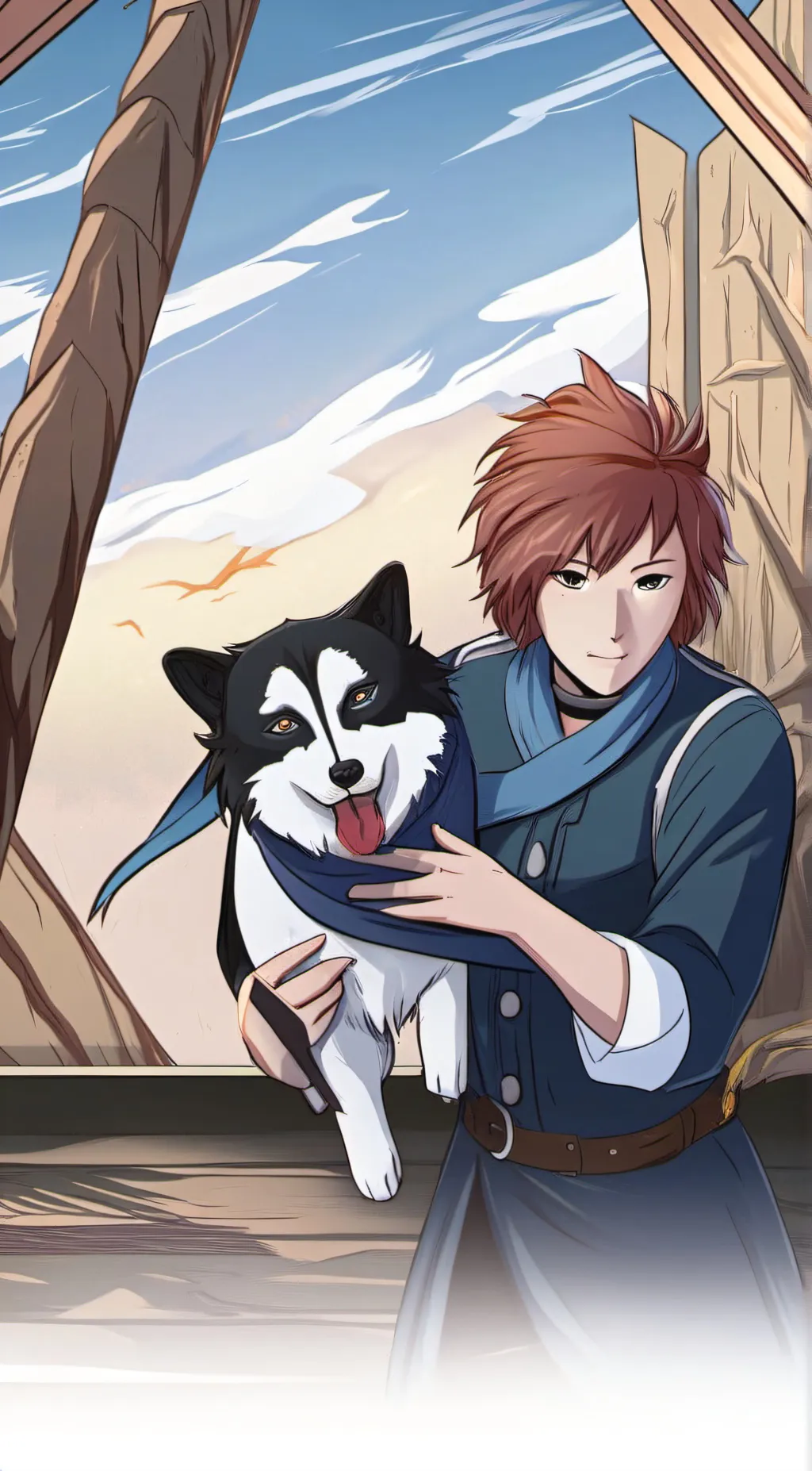 ai character: Carter background