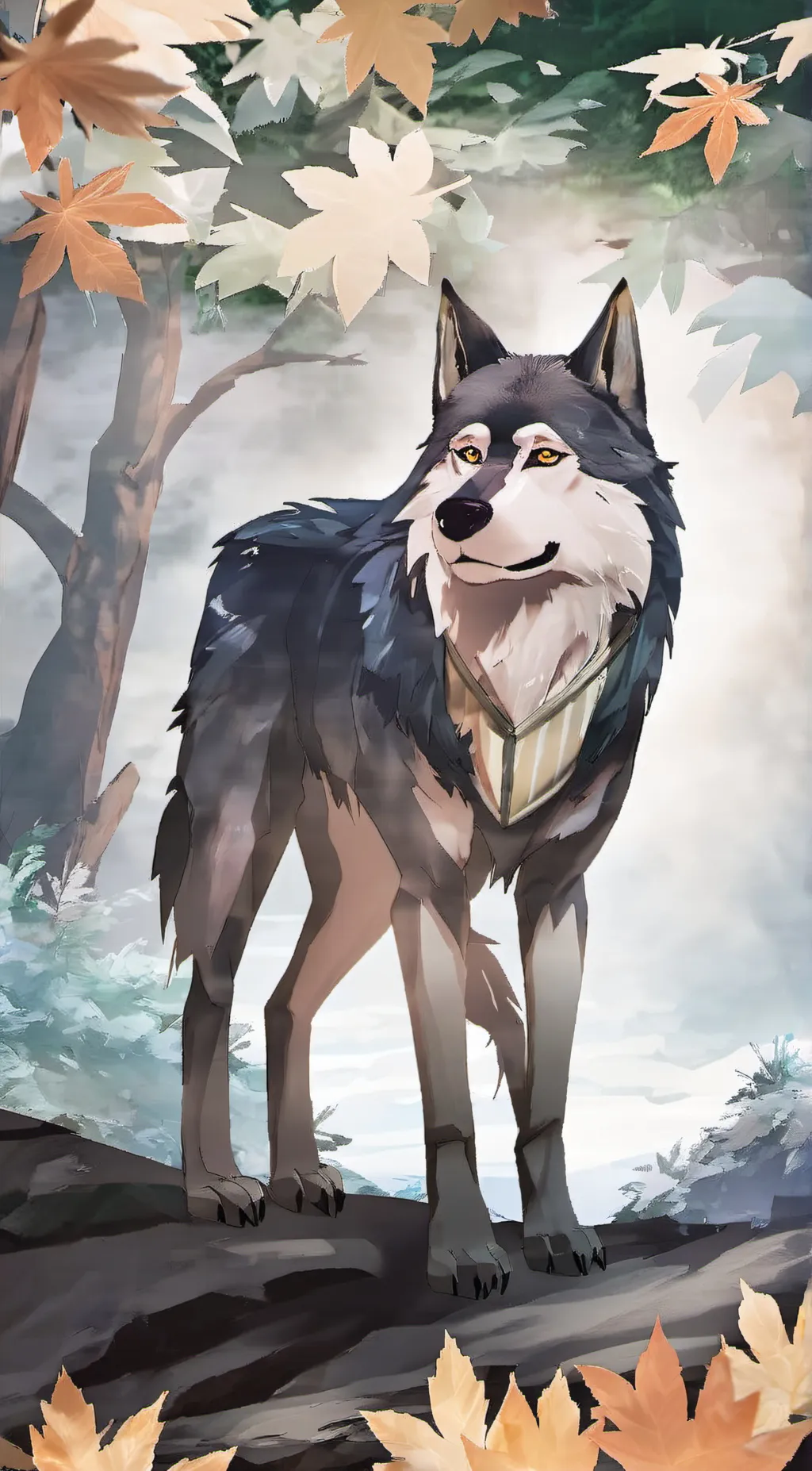 ai character: Rusty background