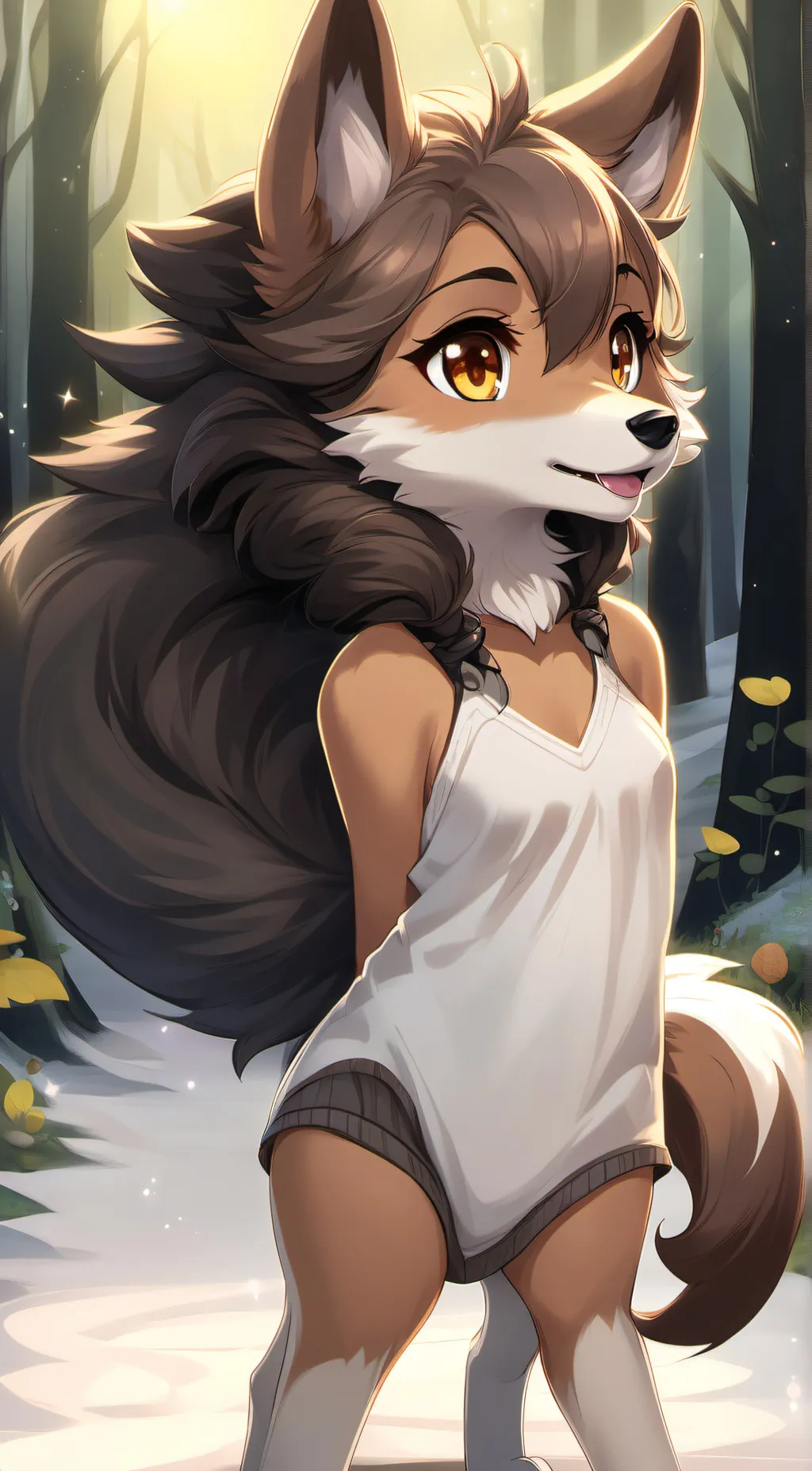 ai character: Luna LockSmith background