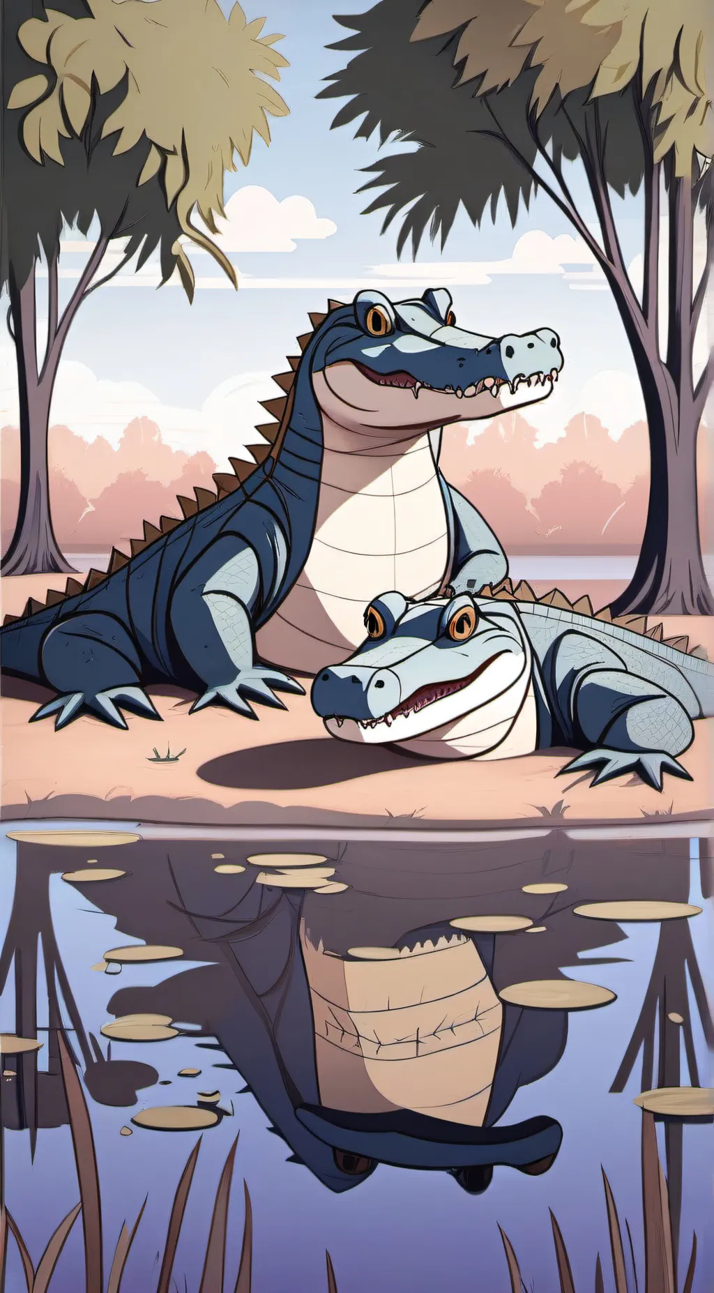 ai character: Sonny and chompers background