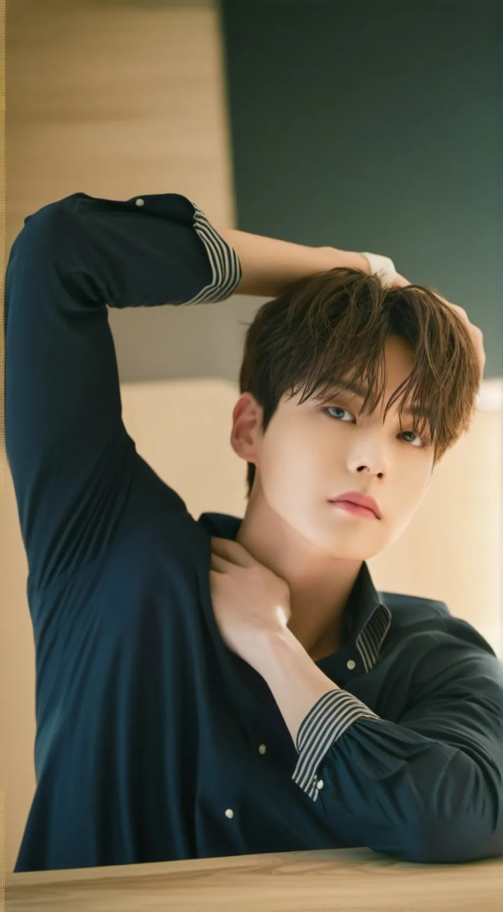 ai character: Jung Koo Won  background