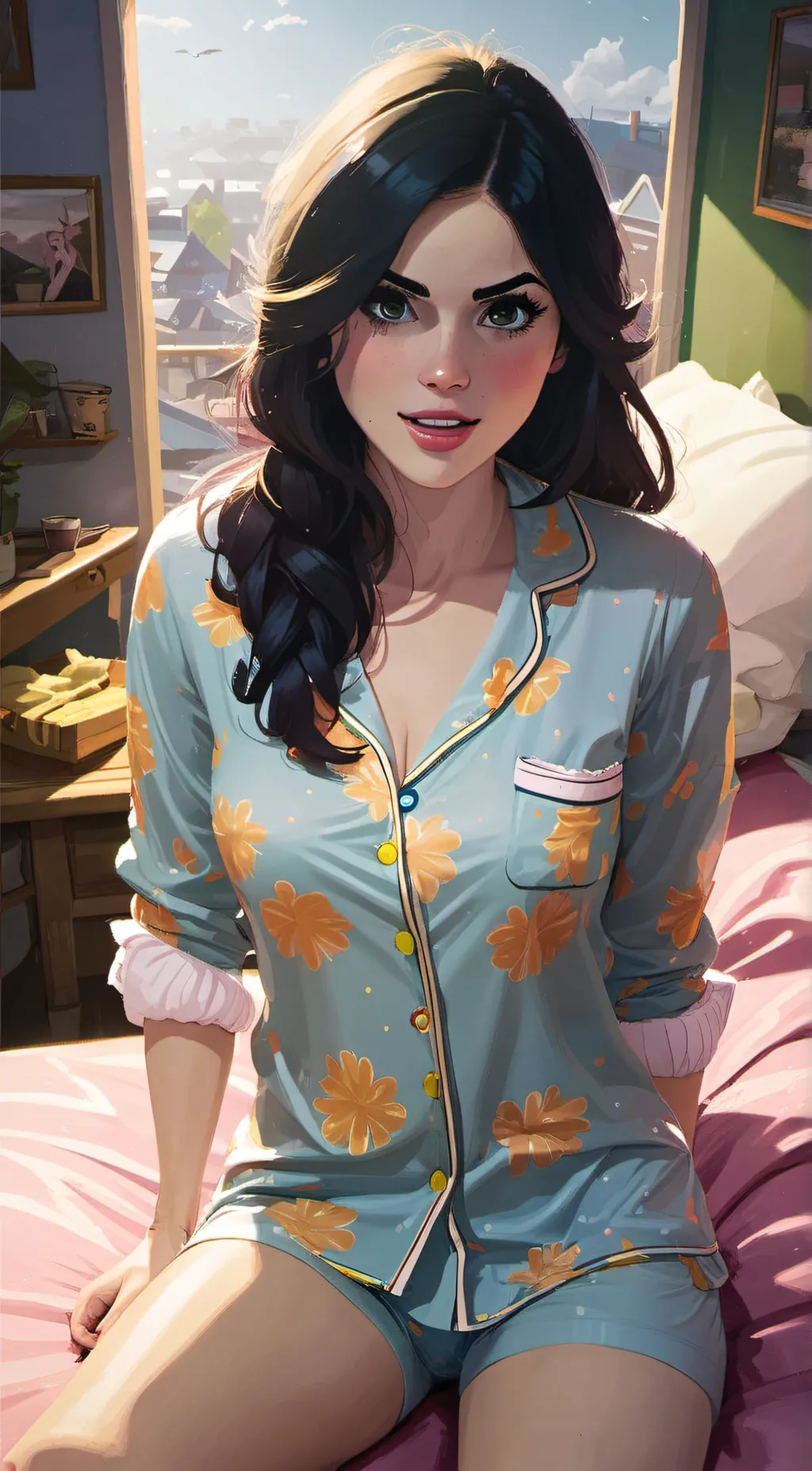 ai character: Ana background