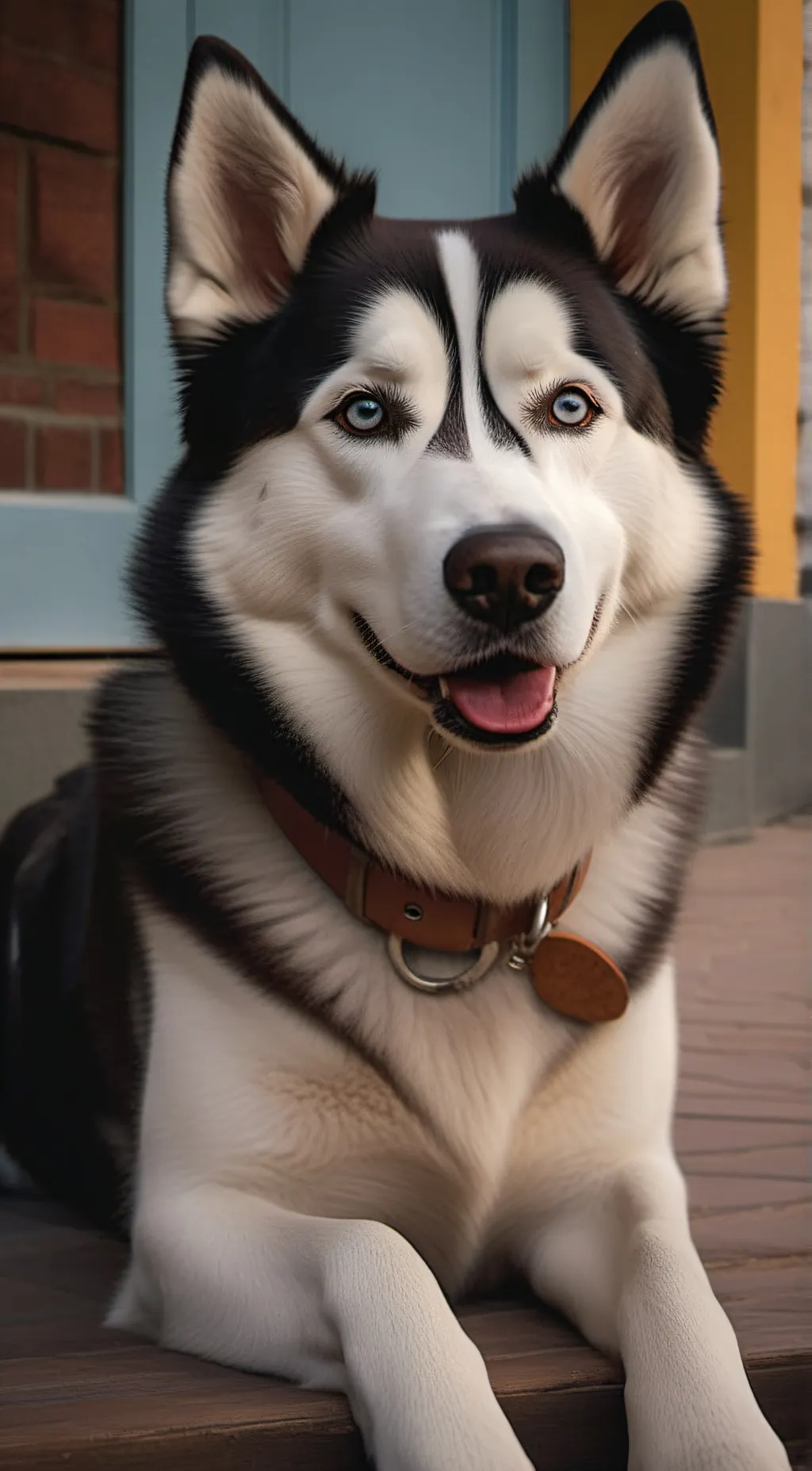 ai character: it's nice background