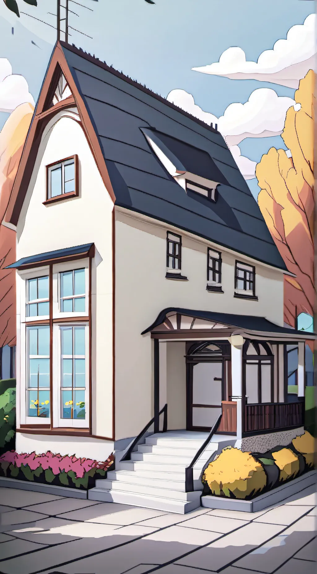 ai character: cade's house background