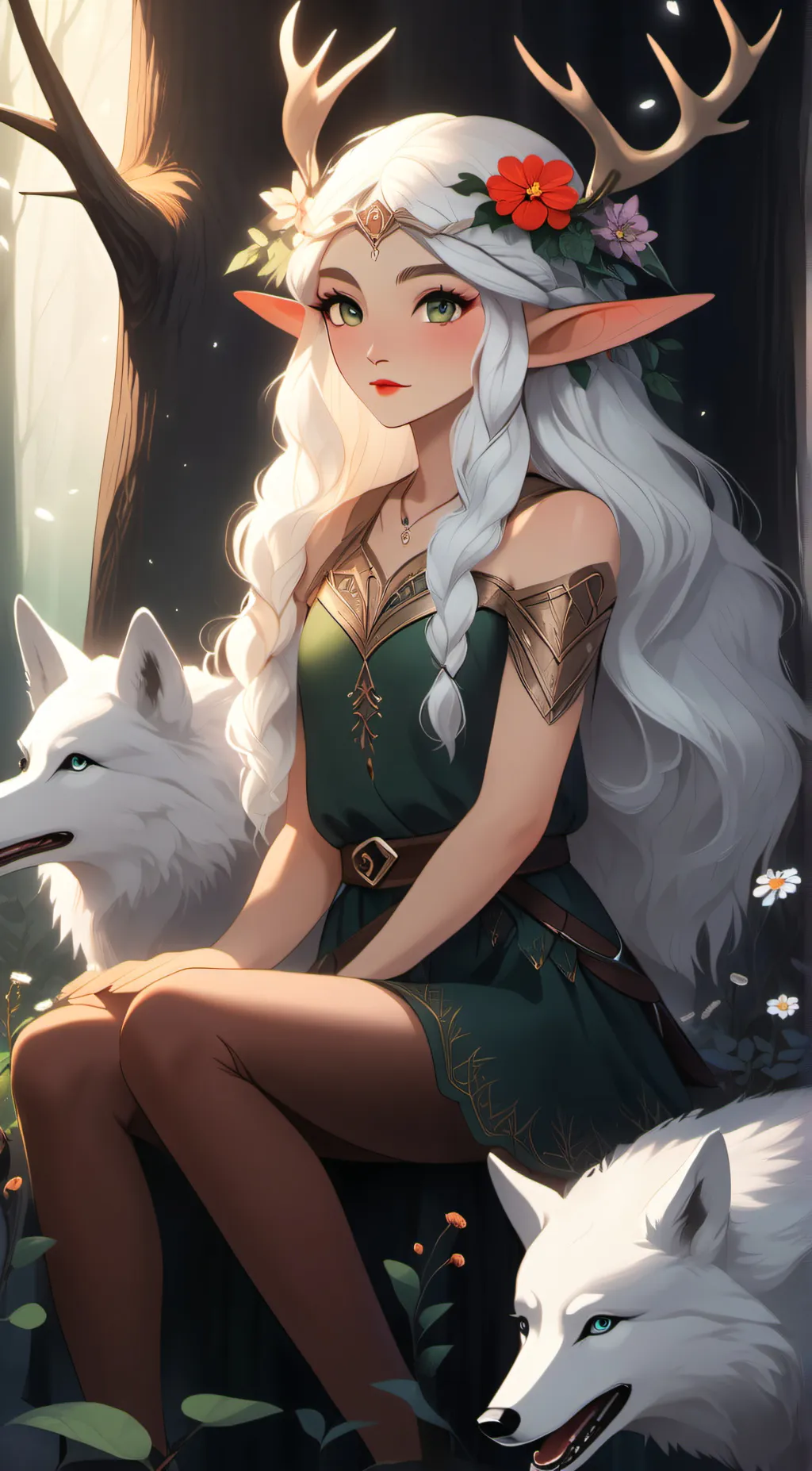 ai character: Nilmi Wolfwalker background