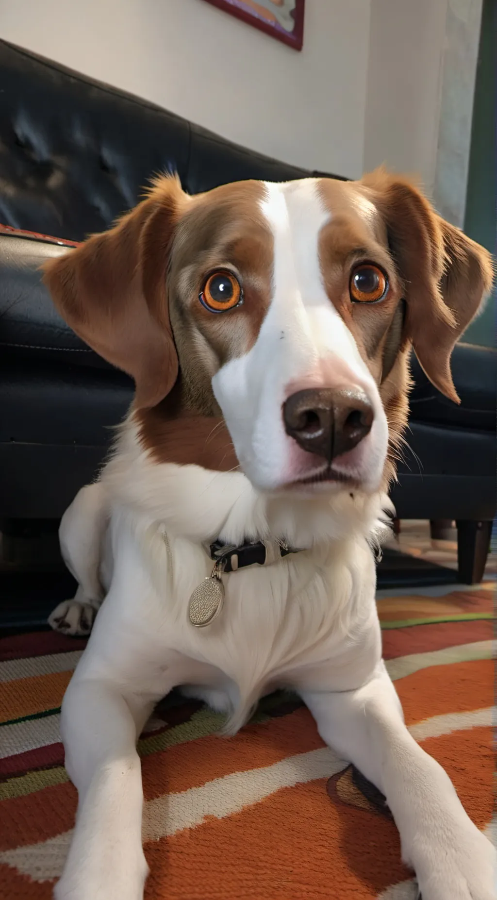 ai character: Frida (my dog) background