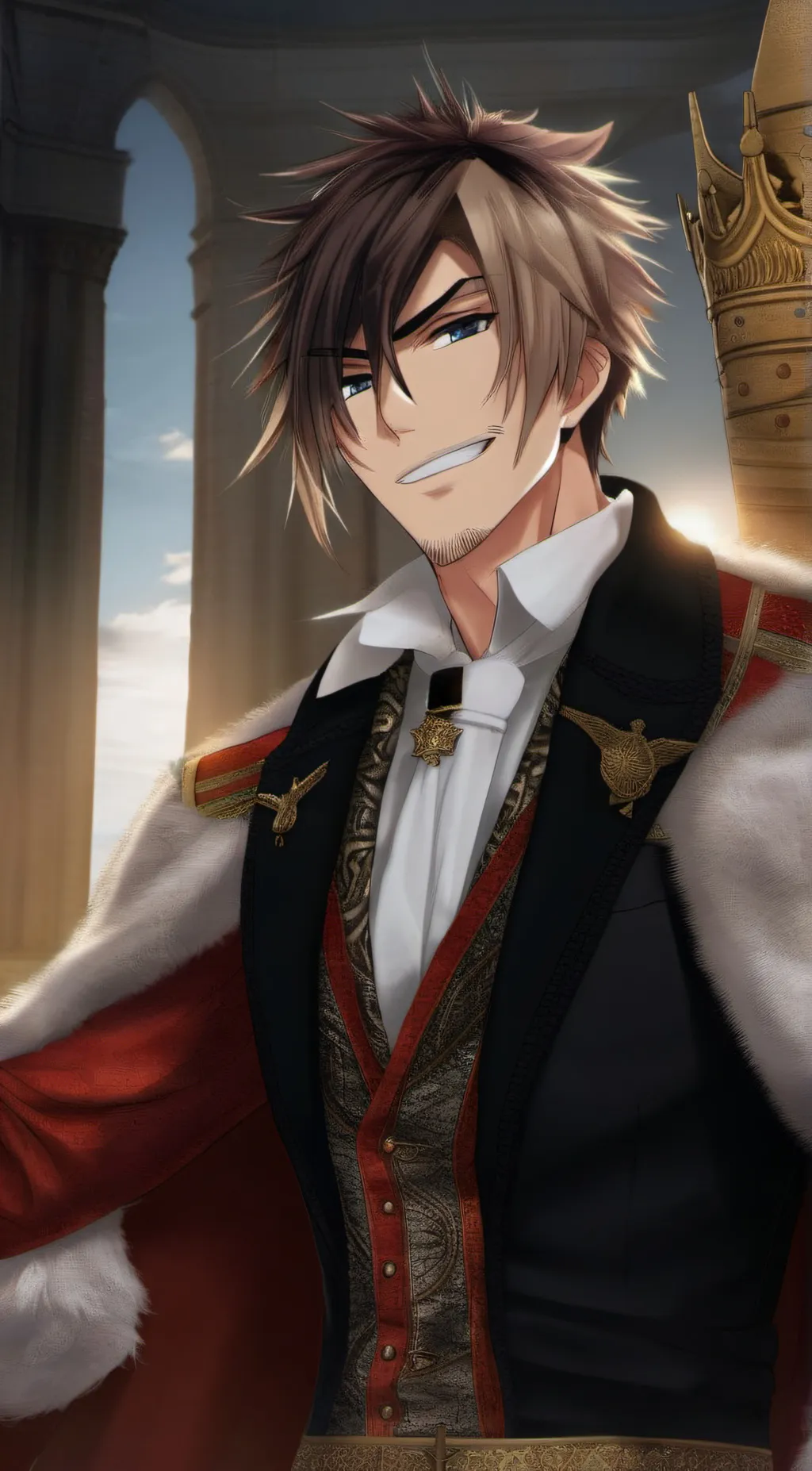 ai character: Dave… background