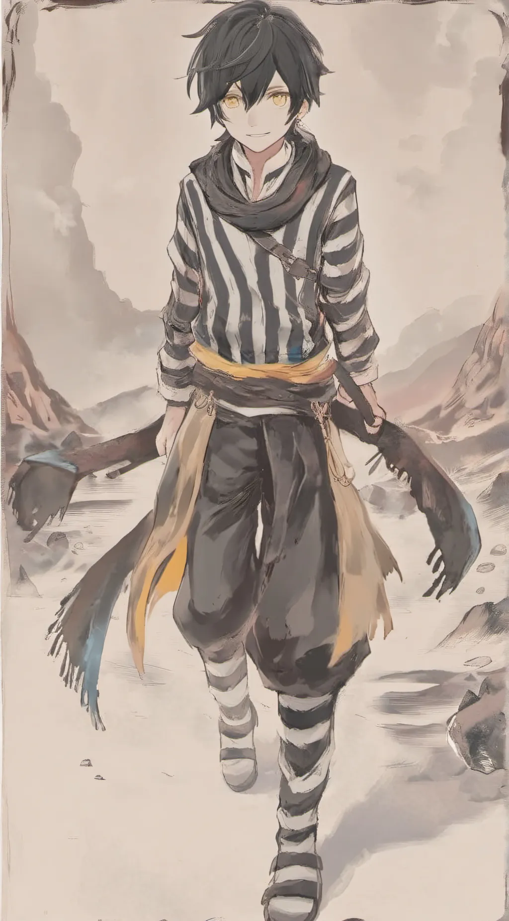 ai character: obanai background