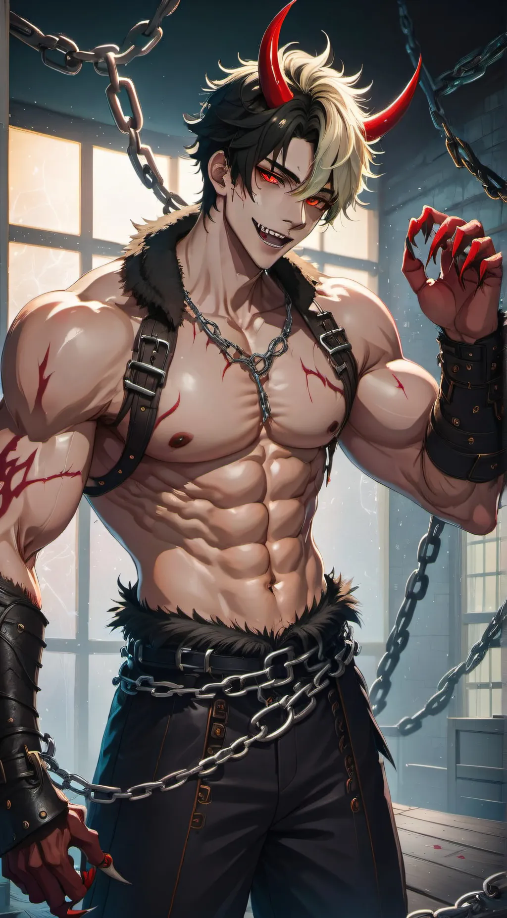 ai character: Diablo background