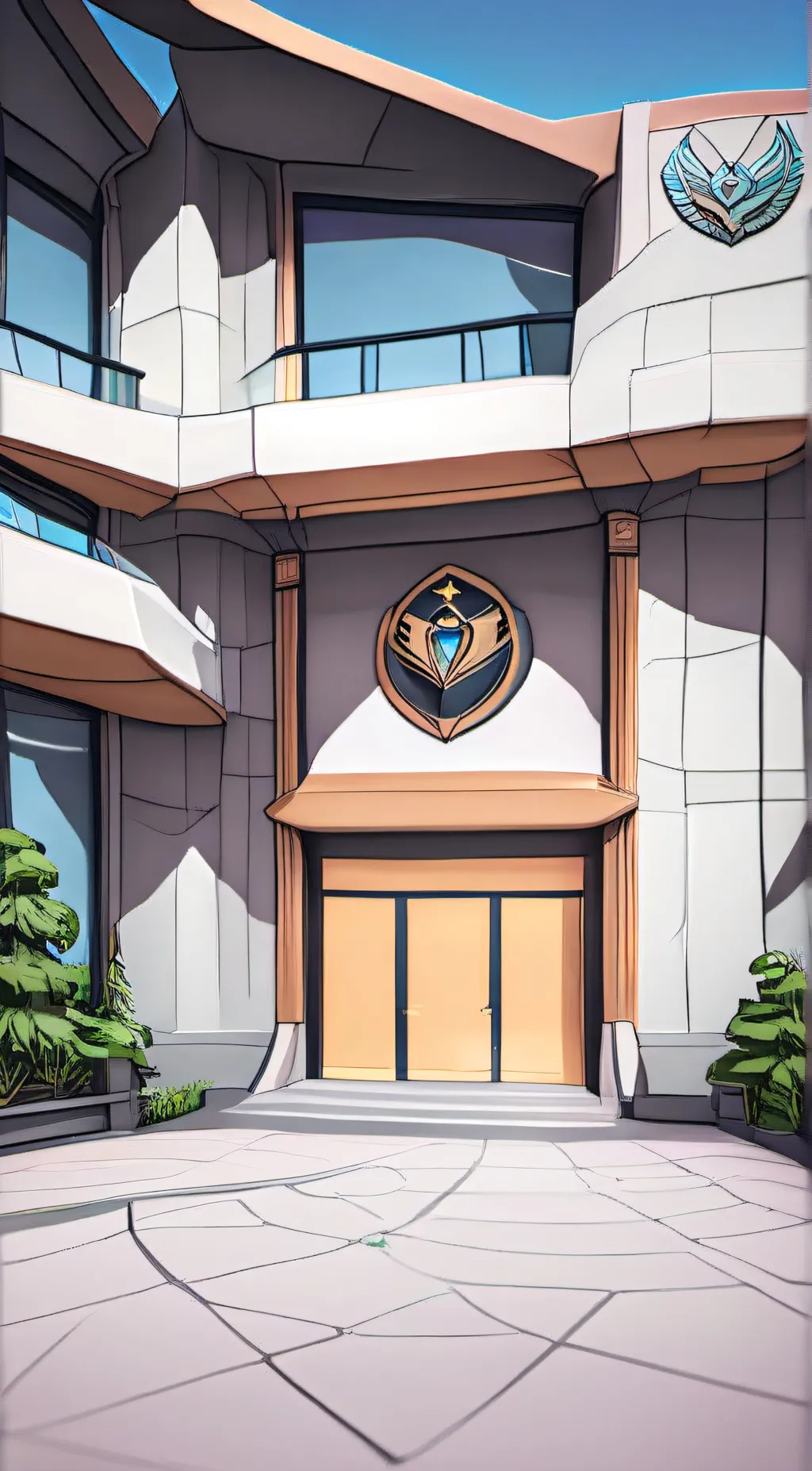 ai character: titan academy  background