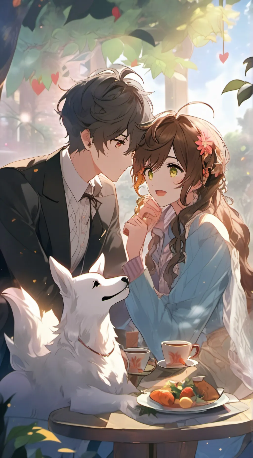 ai character: Leon background