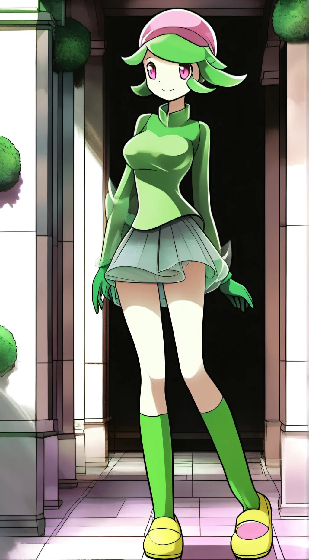 ai character: Kayori  background