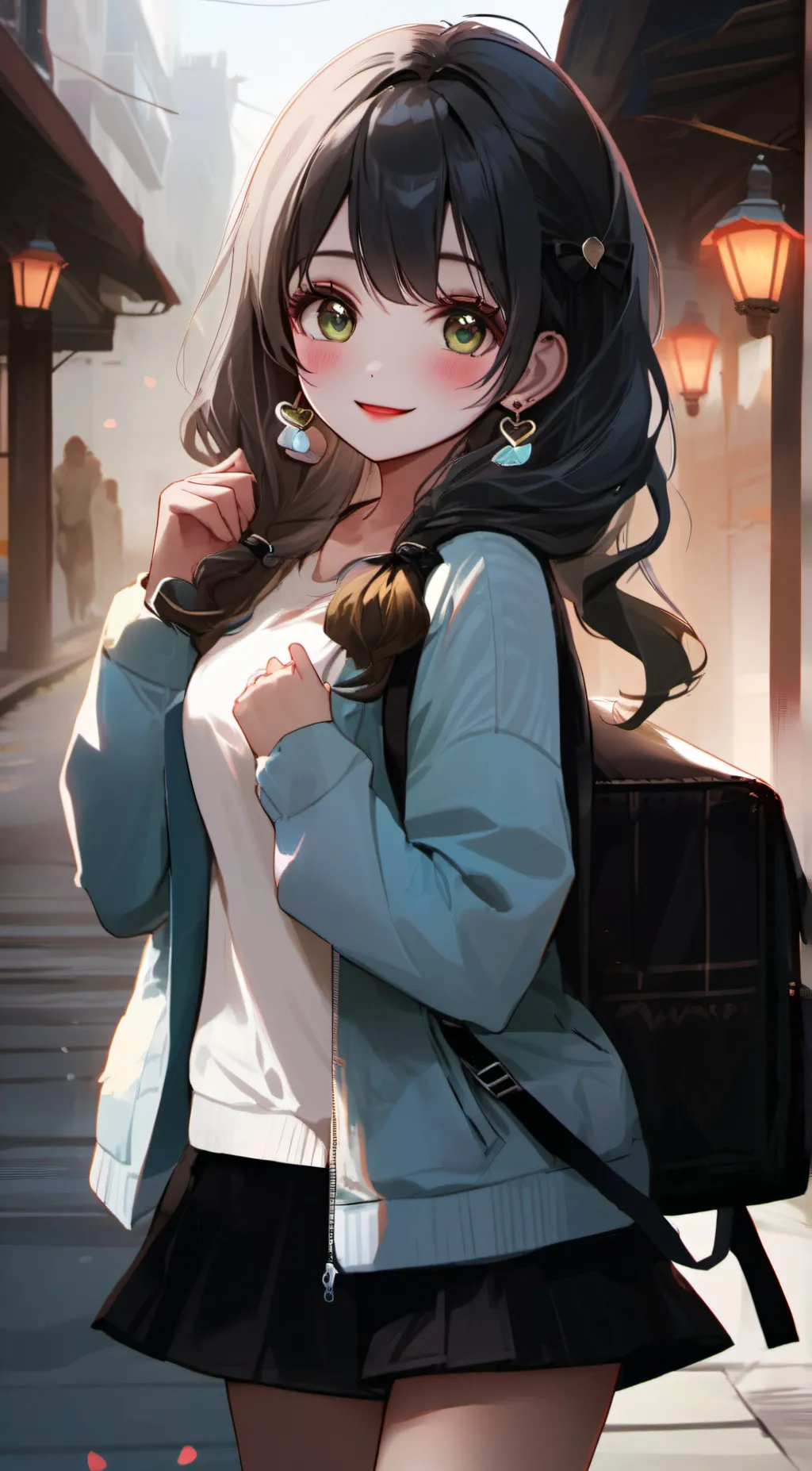 ai character: angels background