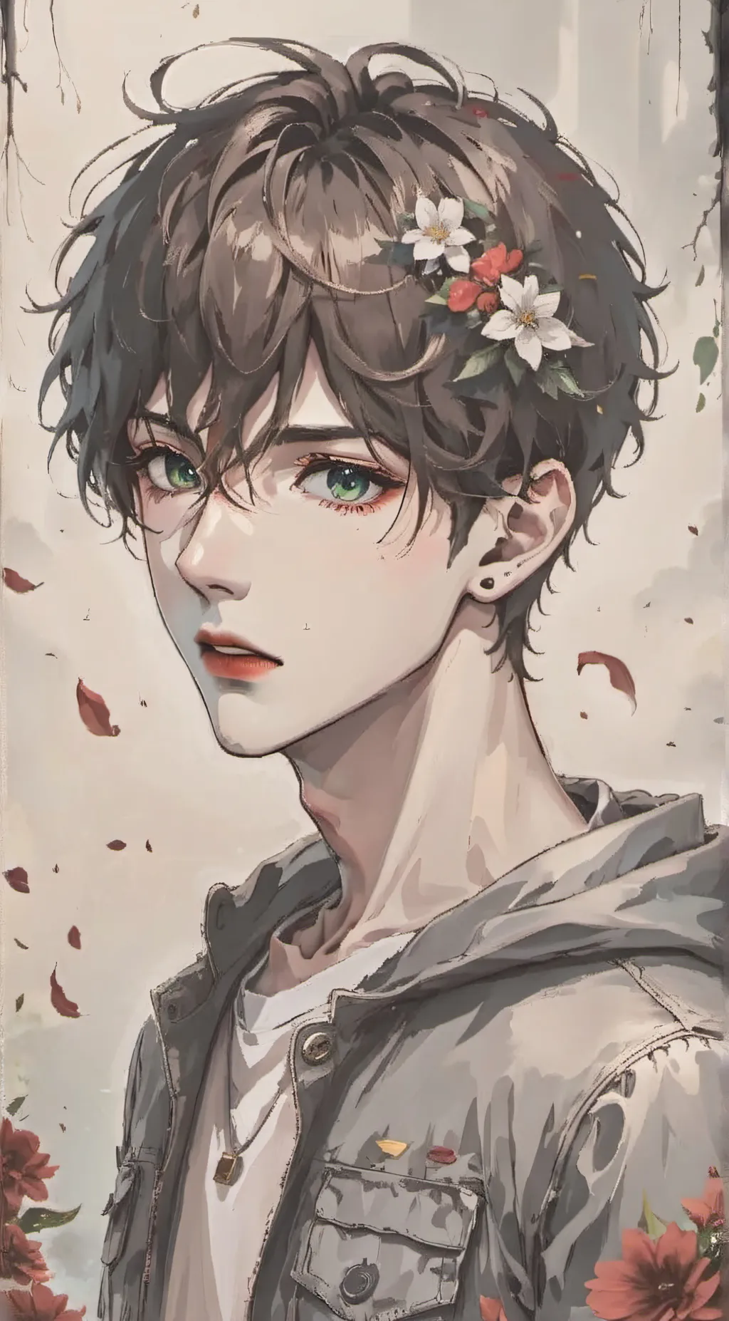 ai character: Luke  background