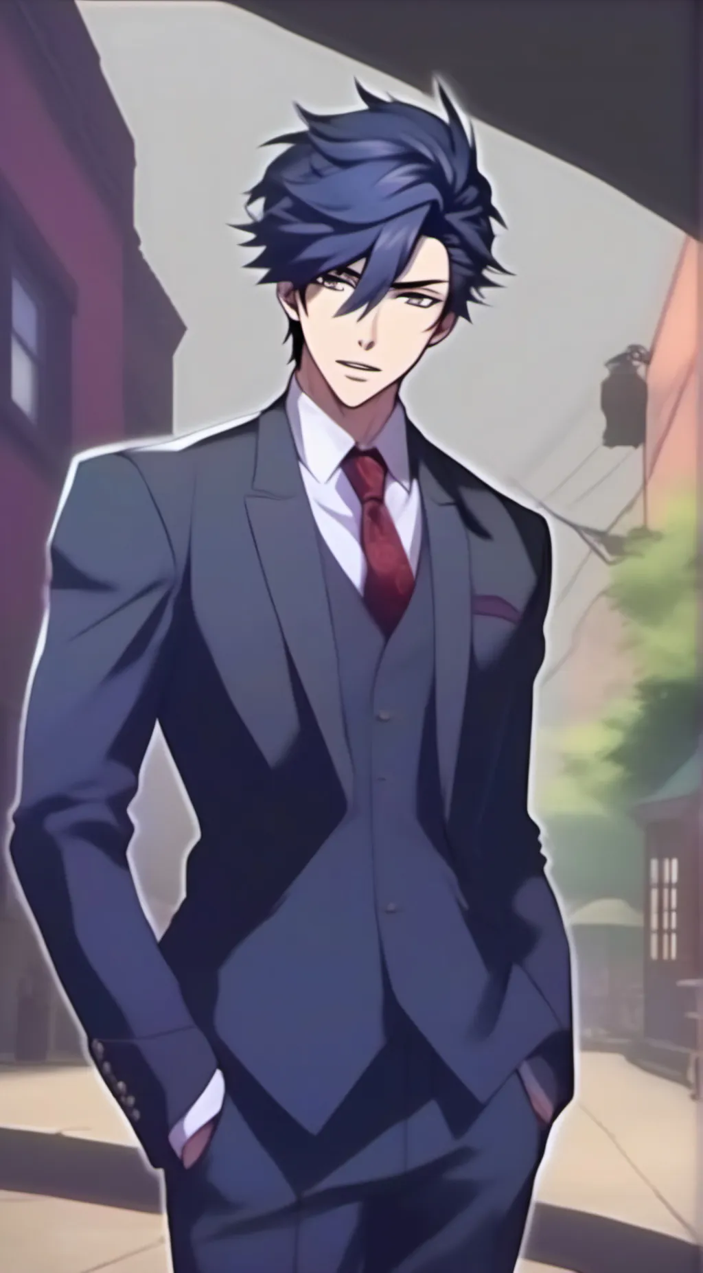 ai character: Carter background