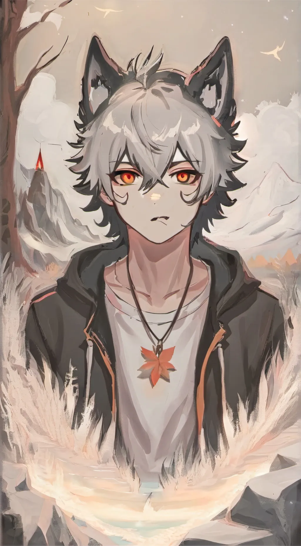 ai character: Aaron background