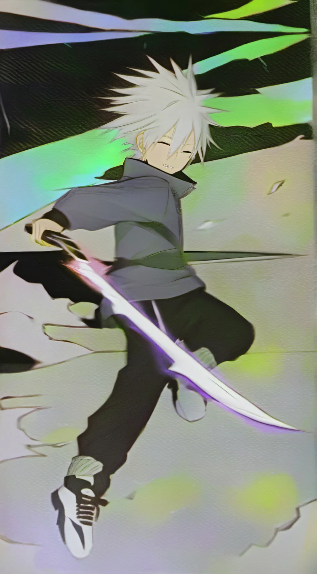 ai character: Kakashi background