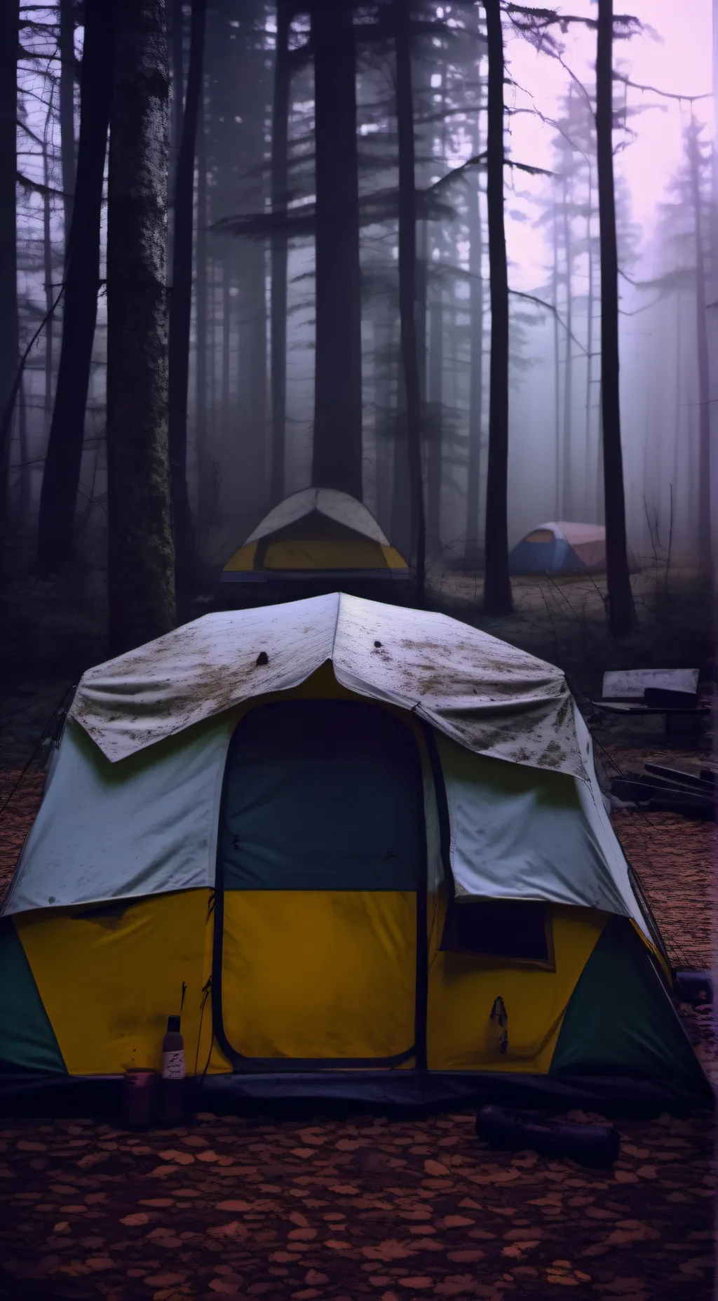 ai character: camp background