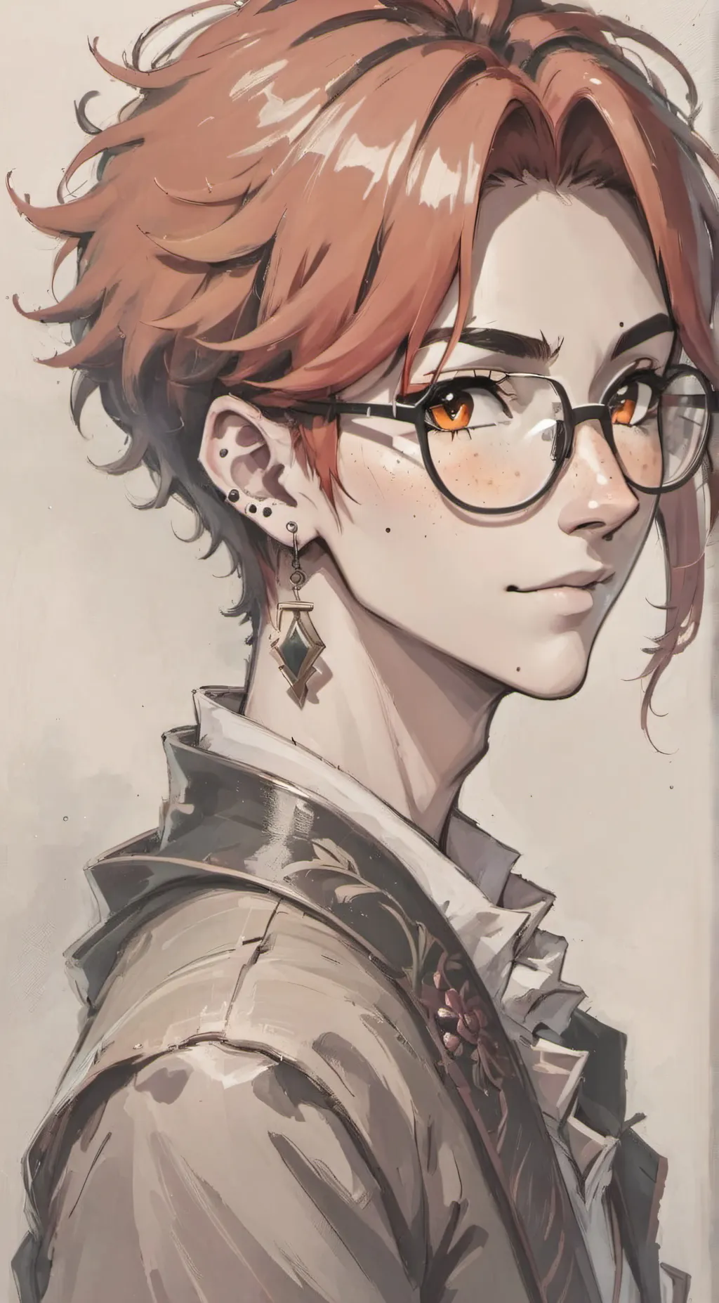 ai character: Greer Tegan Kline  background