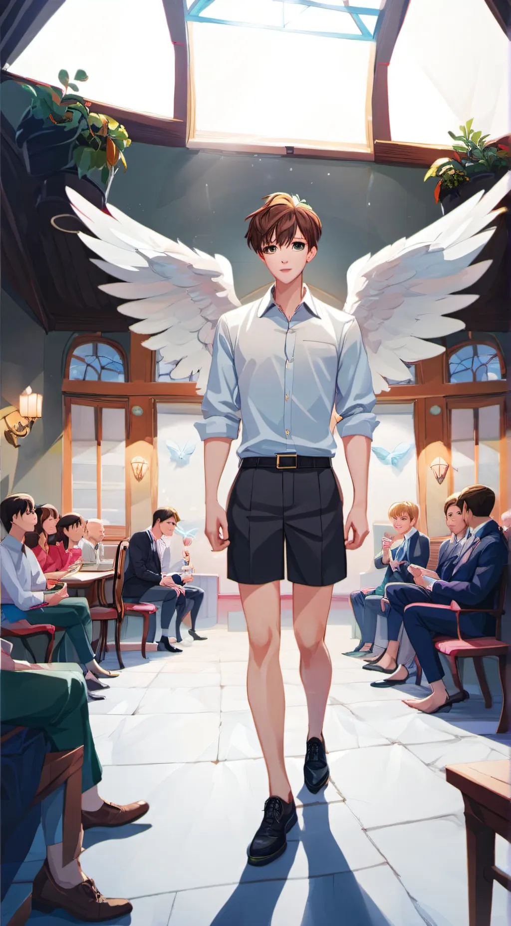 ai character: cole background